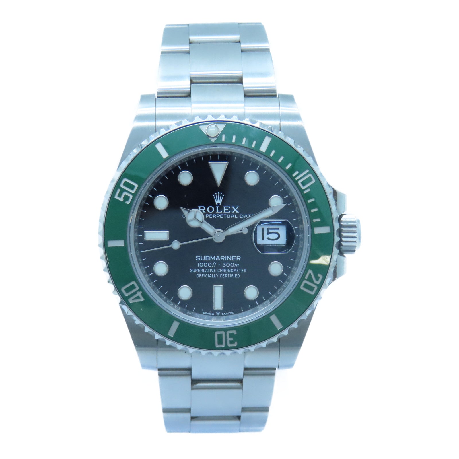 ROLEX Submarinar Date不鏽鋼手錶自動機芯黑色