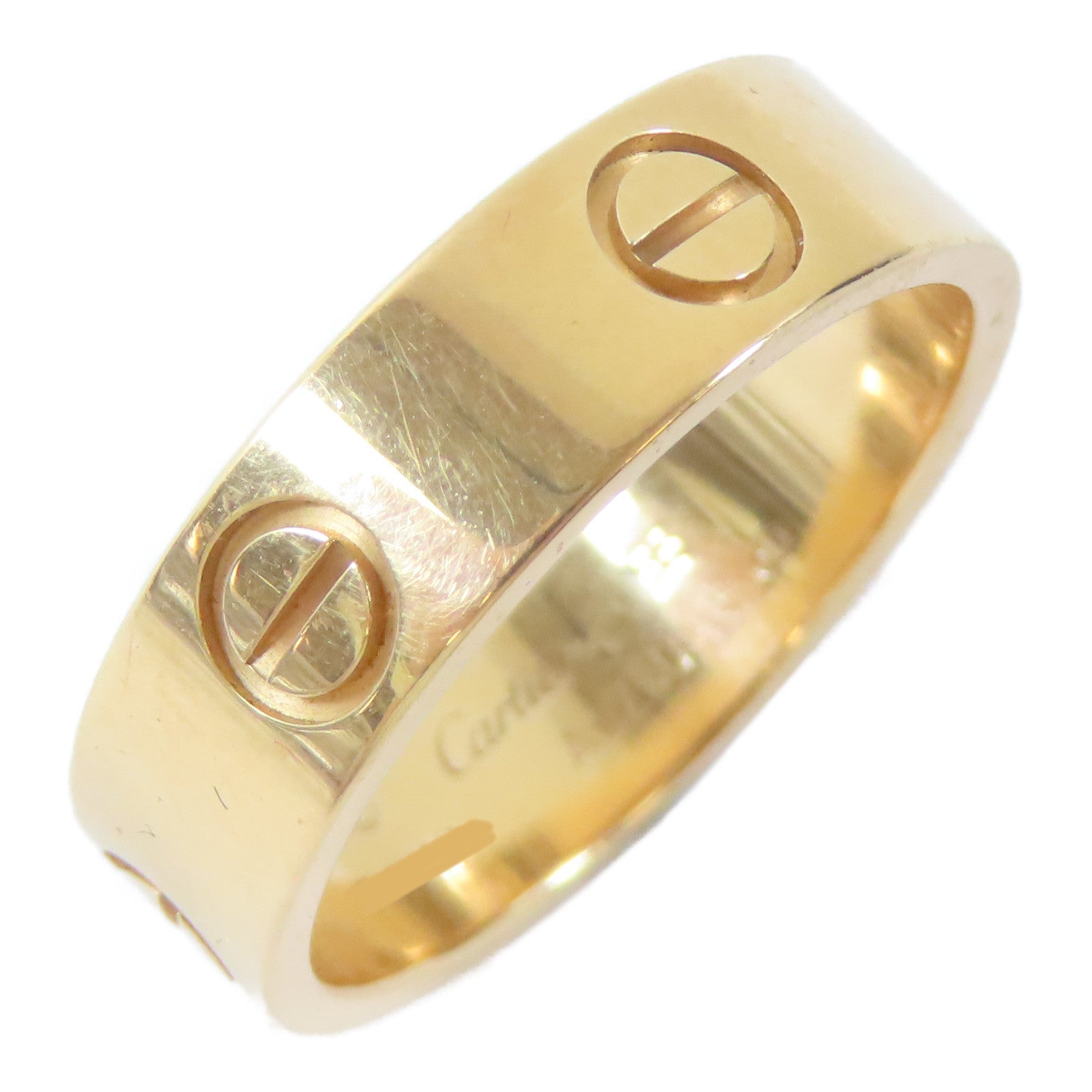 CARTIER 18K玫瑰金Love Ring戒指Cartier#55/US#7
