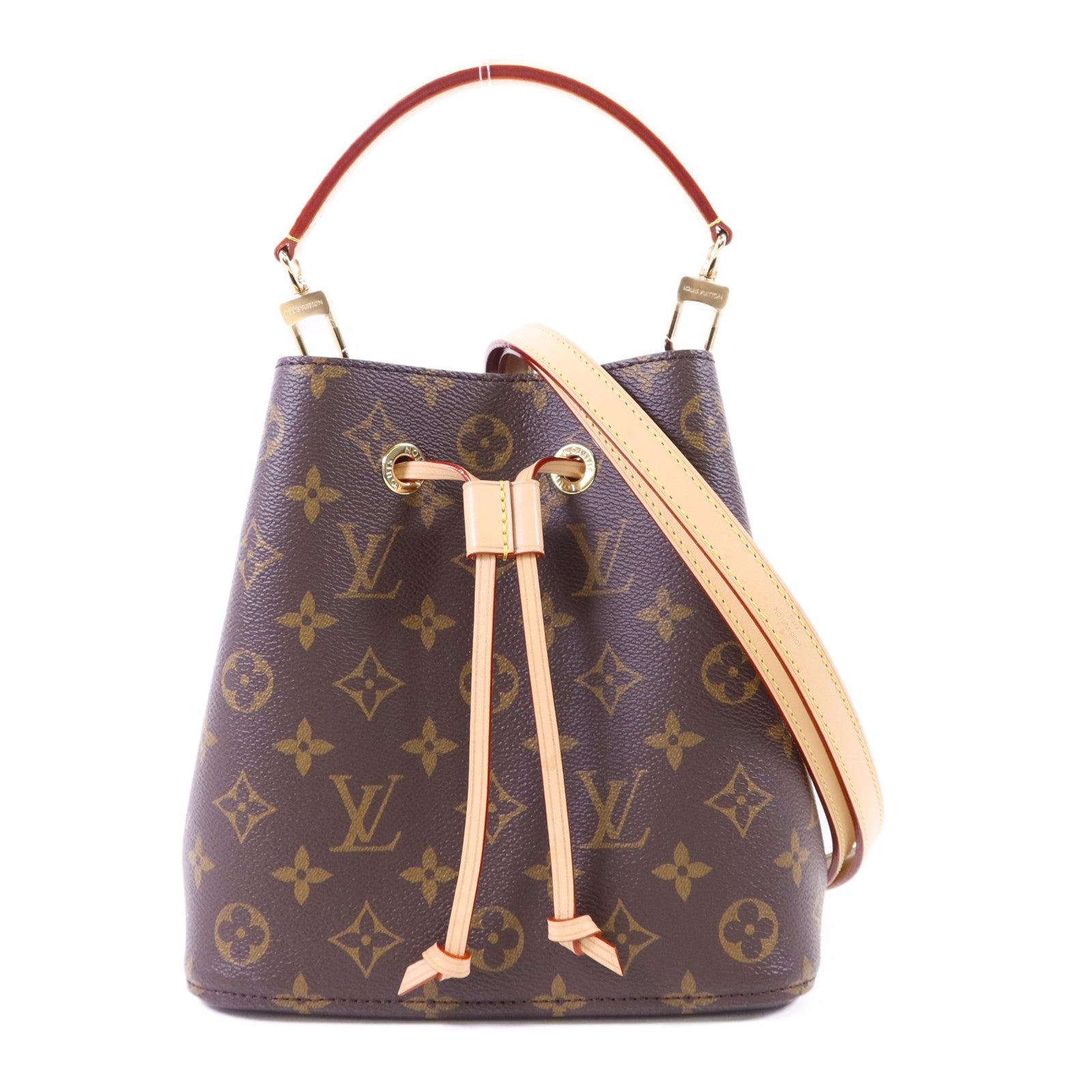 LOUIS VUITTON Monogram Neonoe BB金扣肩背袋