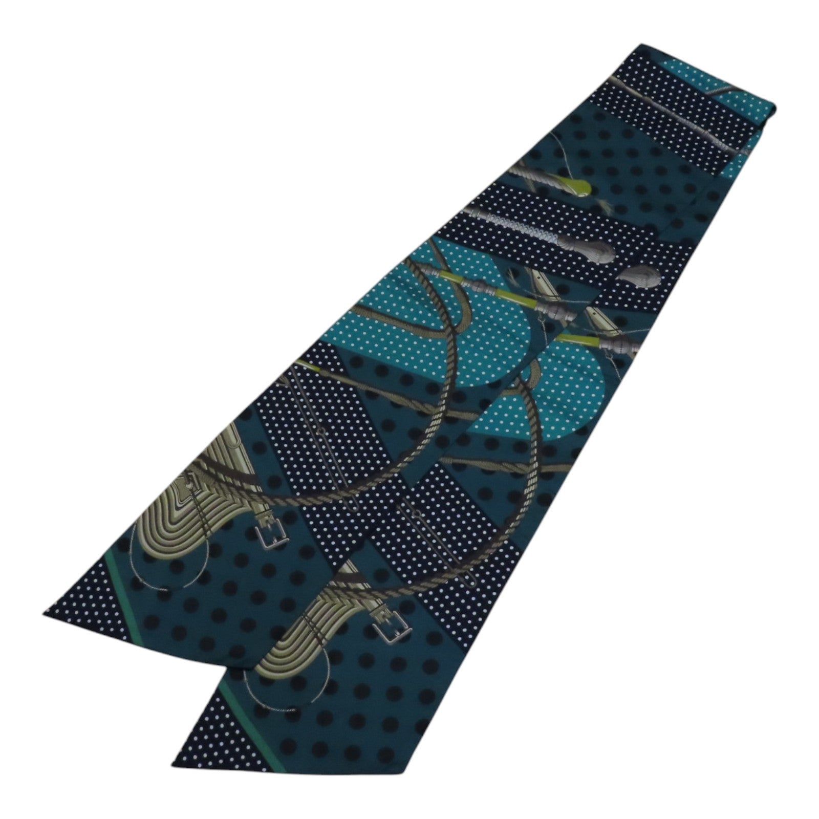 HERMES 絲質TMaxi Twilly Scarf絲巾