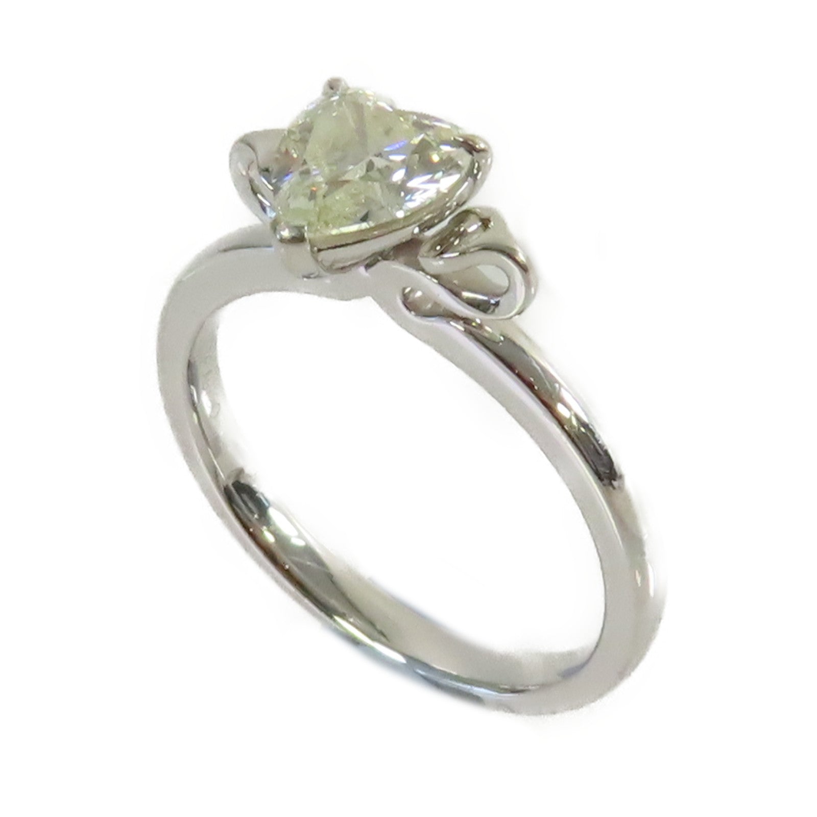 JEWELRY **【激減優惠】18K白金/0.826ct鑽石Diamond Ring戒指US#6