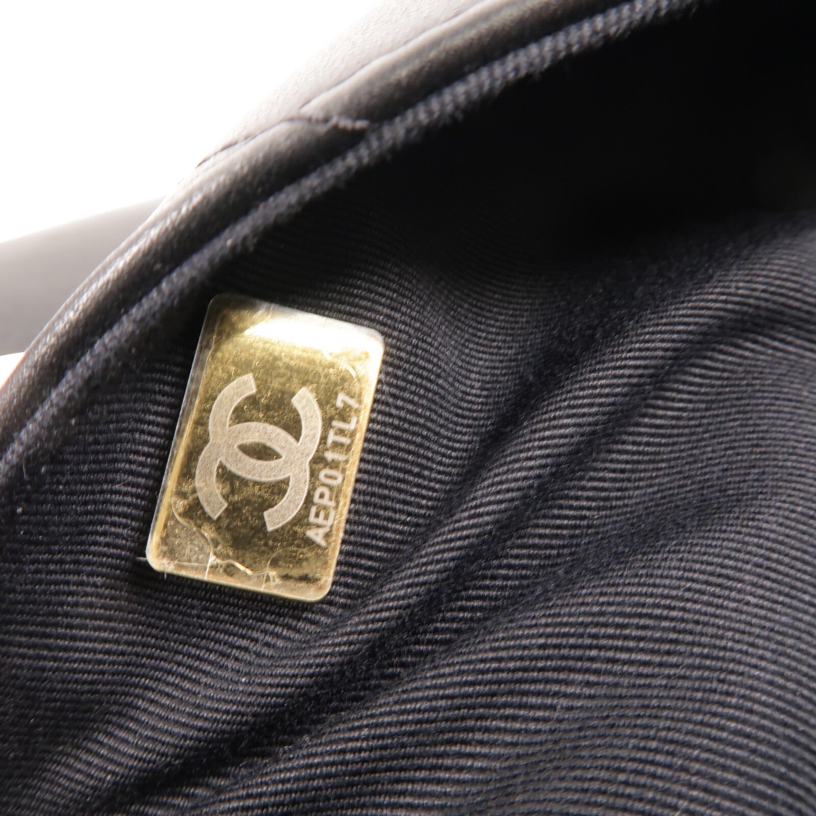CHANEL 羊皮皮革25K Hobo Maxi肩背袋