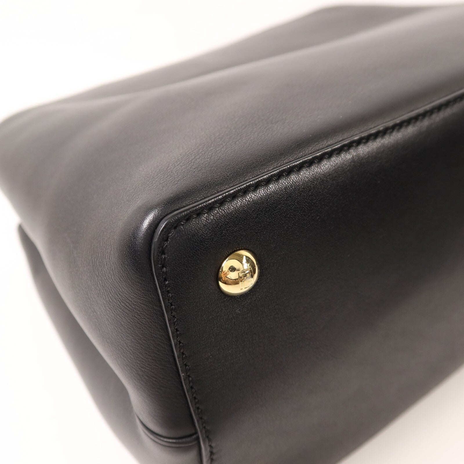 FENDI 【激減優惠】牛皮皮革2 Jours金扣手挽肩背兩用袋