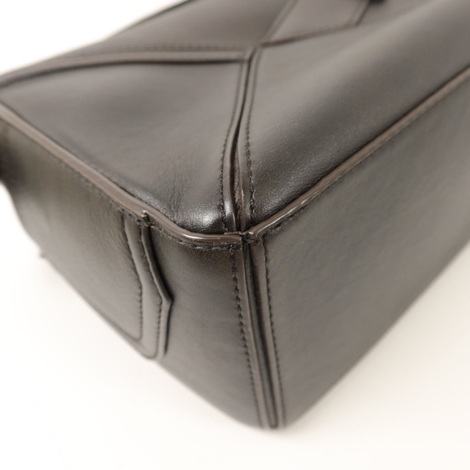 LOEWE 牛皮皮革Panta Puzzle Small手挽肩背兩用袋