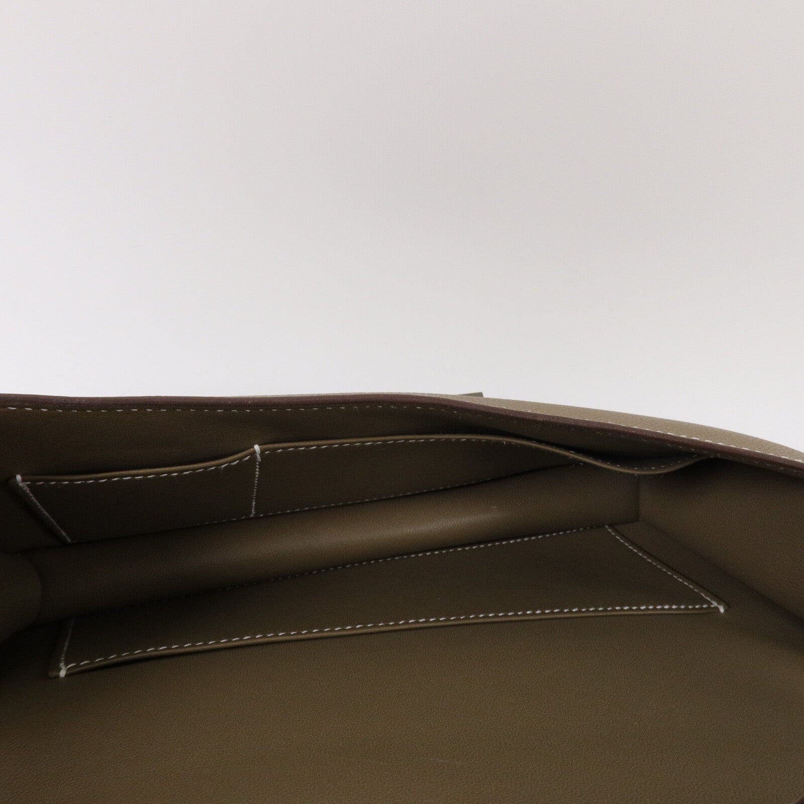 HERMES Epsom皮革Constance Elan肩背袋Etoupe
