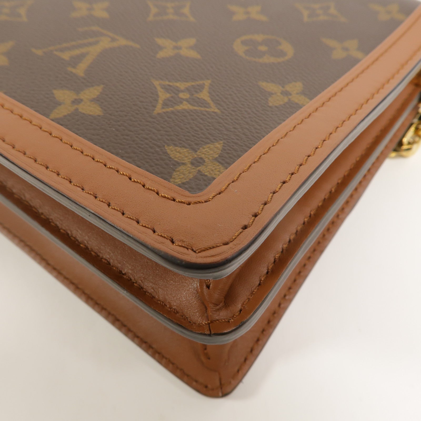 LOUIS VUITTON Monogram/Monogram Reverse Dauphine MM手挽肩背兩用袋