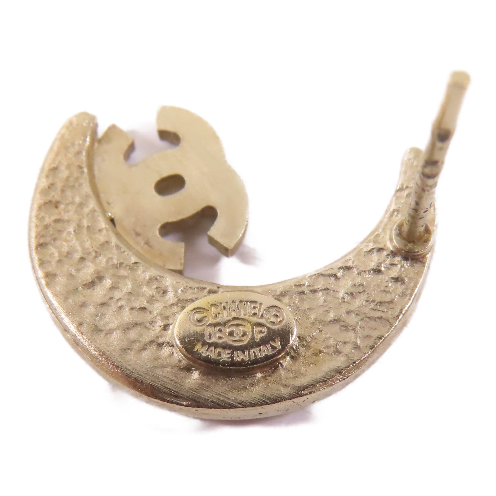CHANEL 金屬Earrings耳環金色/白色/黑色