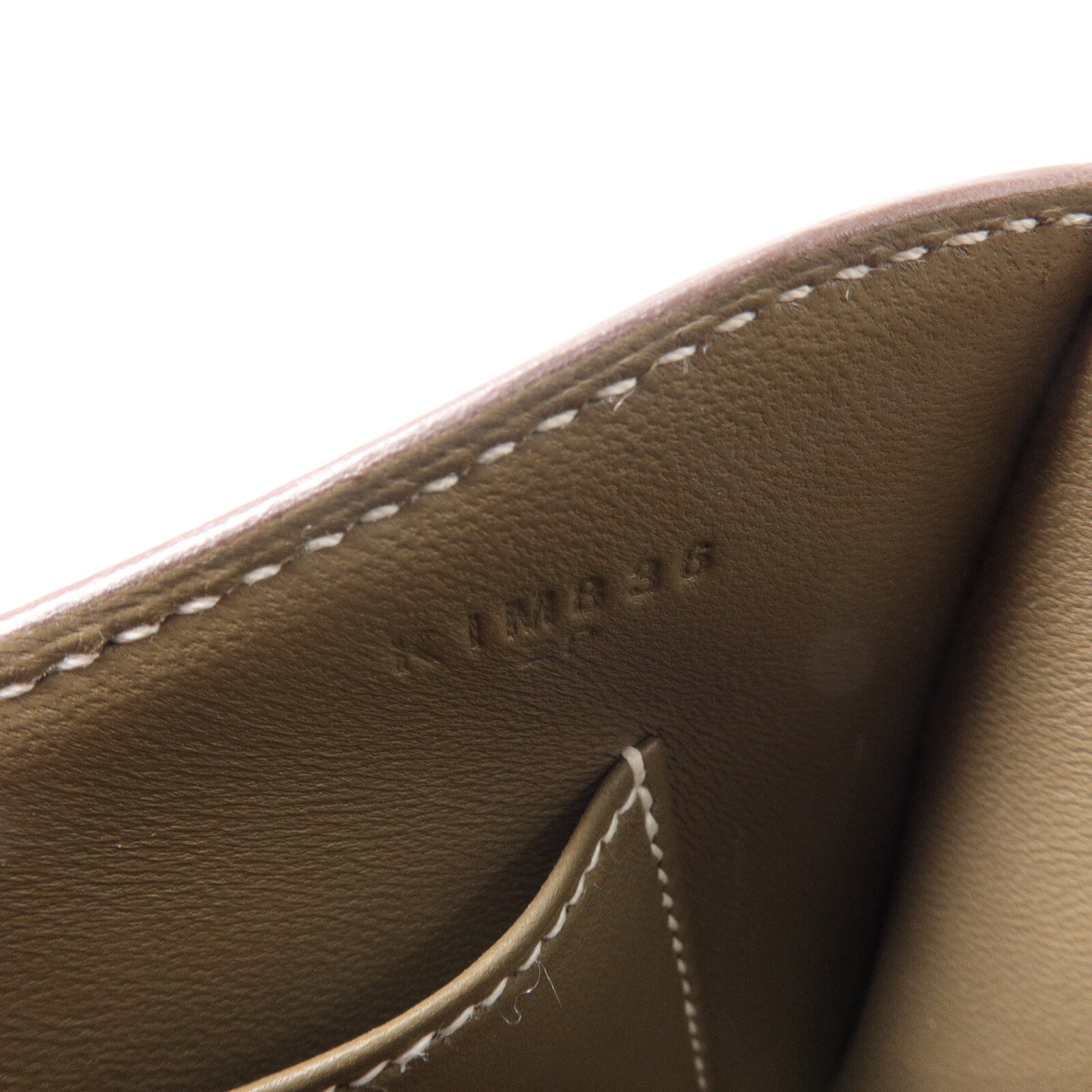 HERMES Epsom皮革Constance Elan肩背袋Etoupe