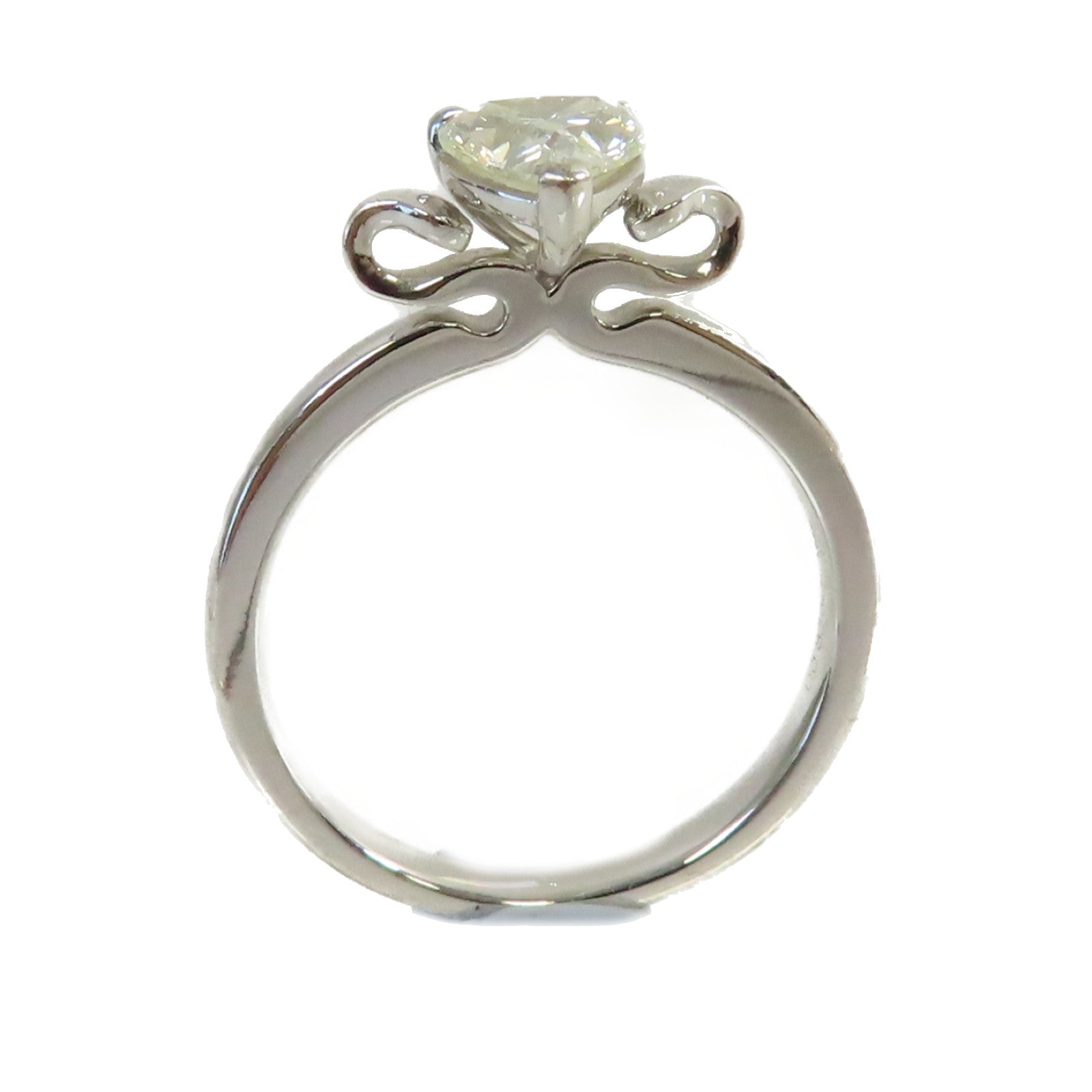 JEWELRY **【激減優惠】18K白金/0.826ct鑽石Diamond Ring戒指US#6