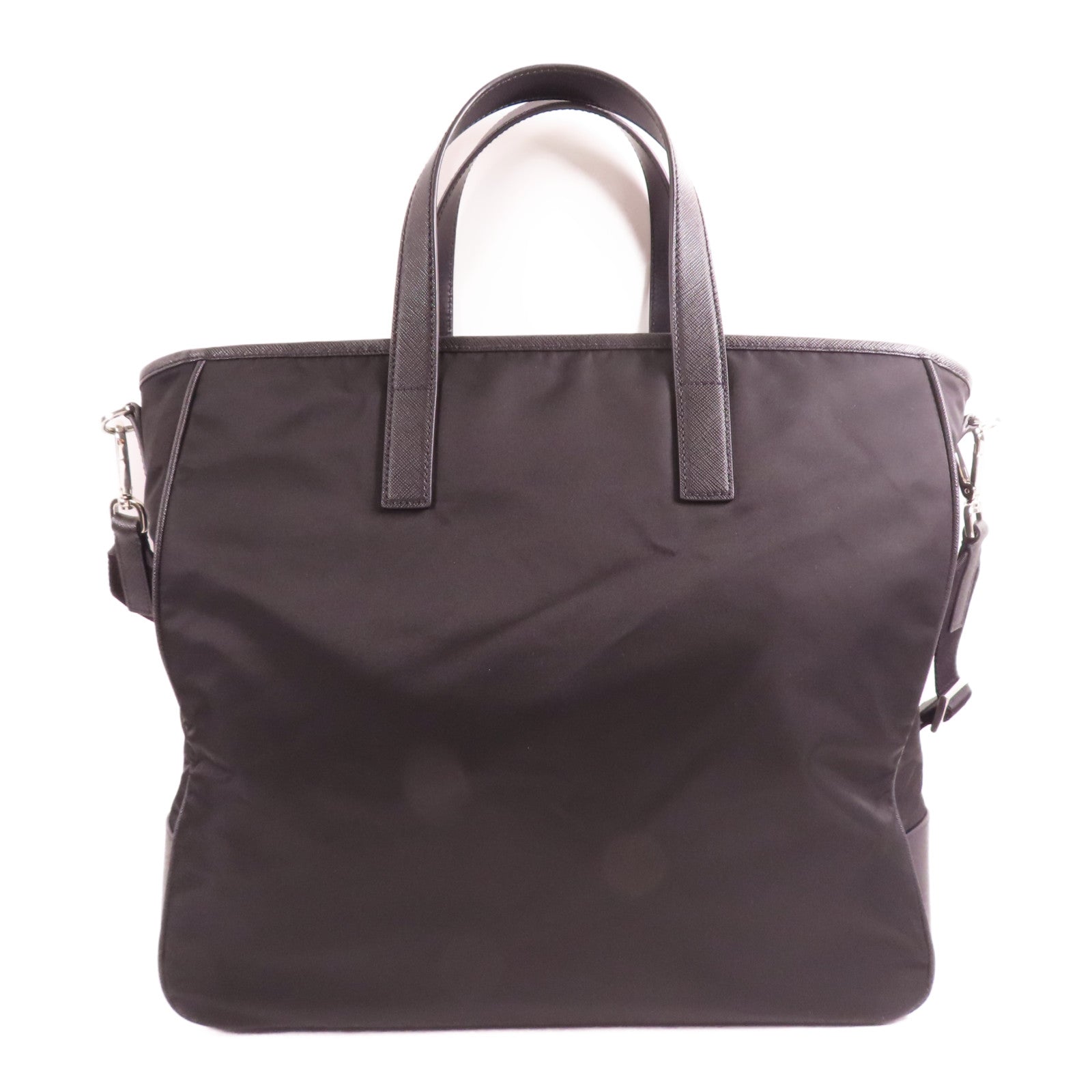 PRADA SHW 2 Way Shoulder Bag Nylon Black