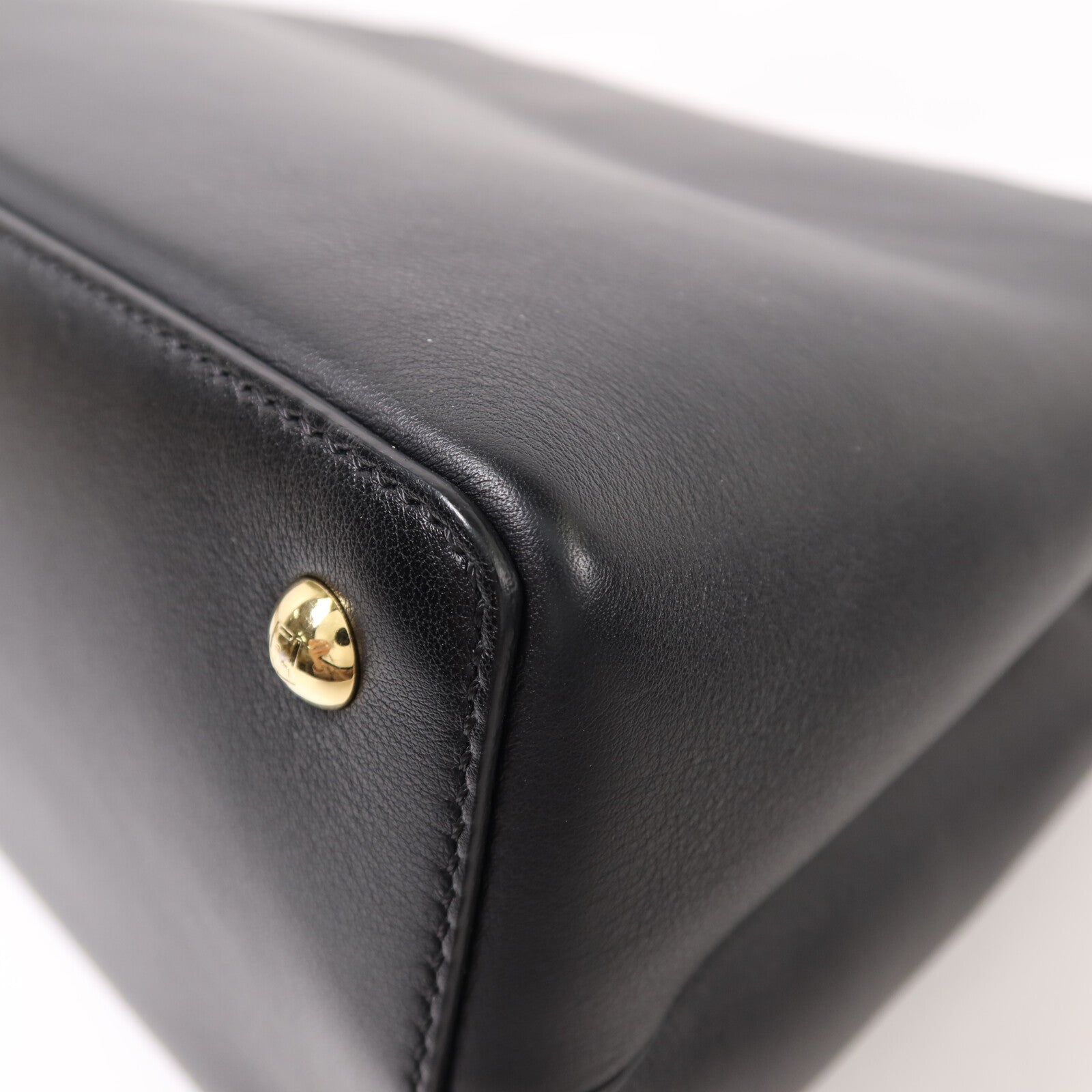 FENDI 【激減優惠】牛皮皮革2 Jours金扣手挽肩背兩用袋