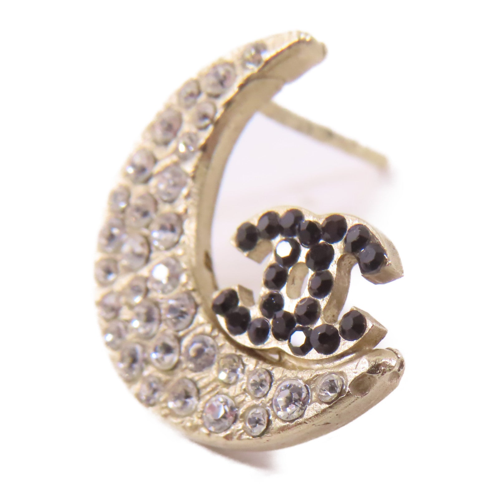 CHANEL 金屬Earrings耳環金色/白色/黑色