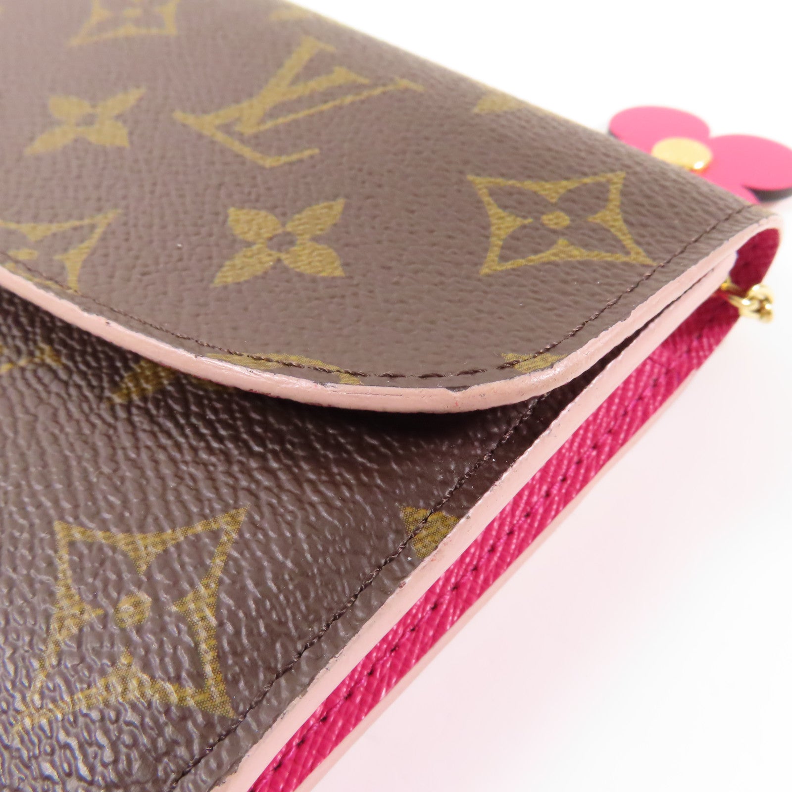 LOUIS VUITTON Monogram Emilie Wallet金扣長錢包