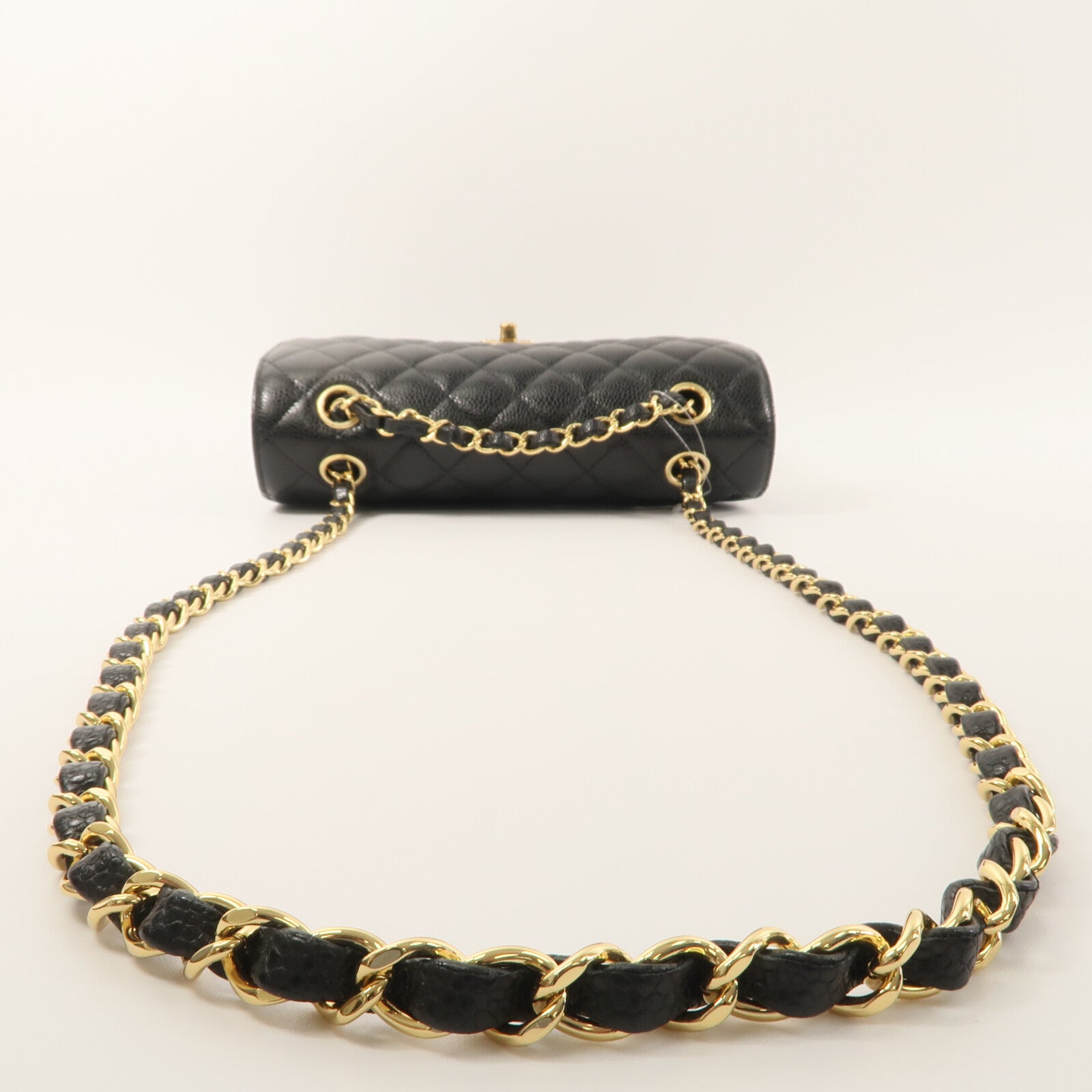 CHANEL 牛皮皮革Classic 23鏈帶肩背袋