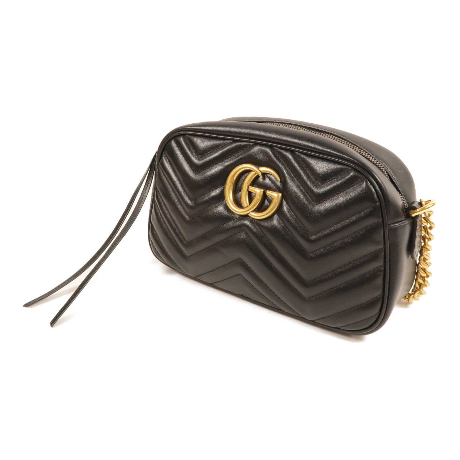 GUCCI 牛皮皮革GG Marmont肩背袋