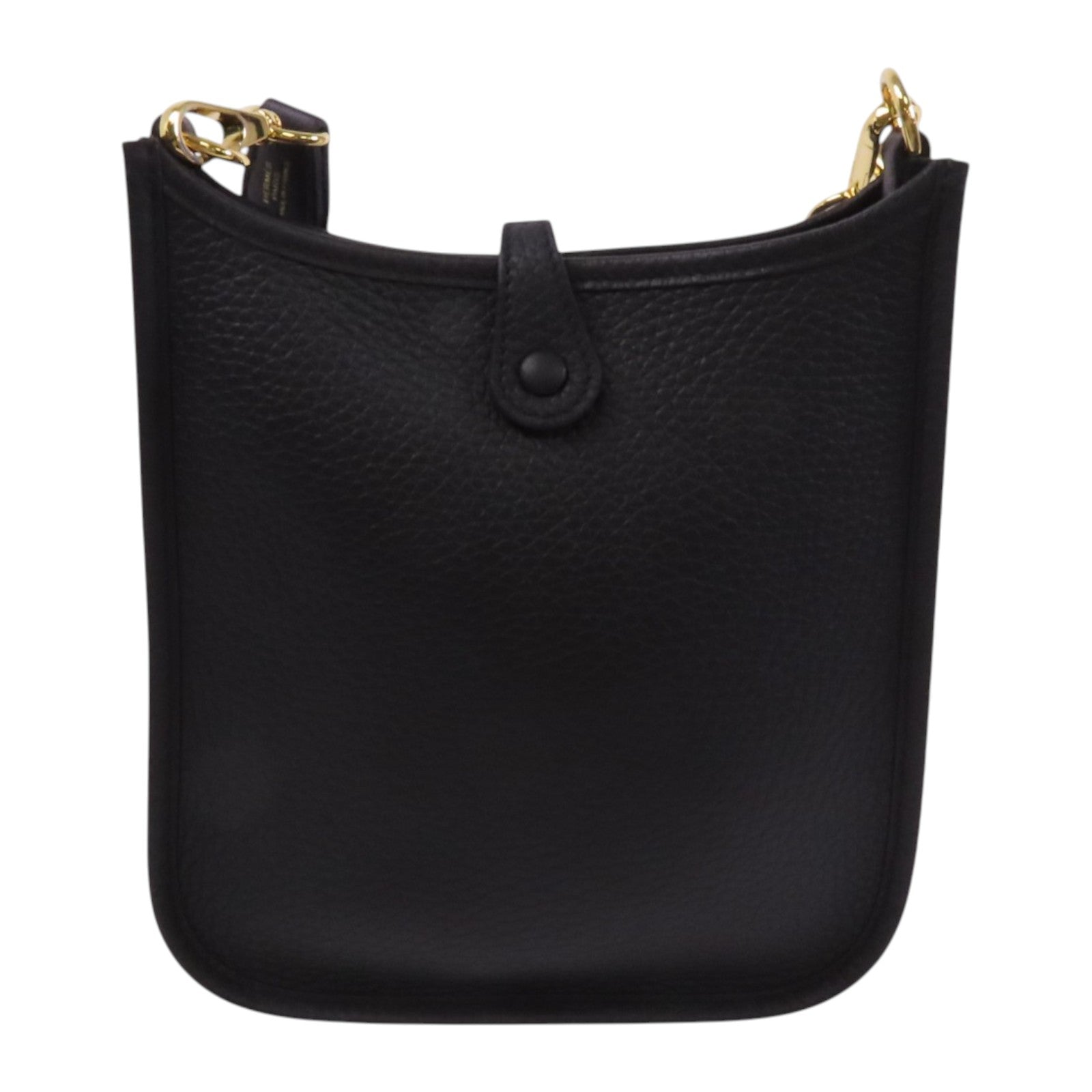 HERMES Clemence皮革Evelyne TPM金扣肩背袋