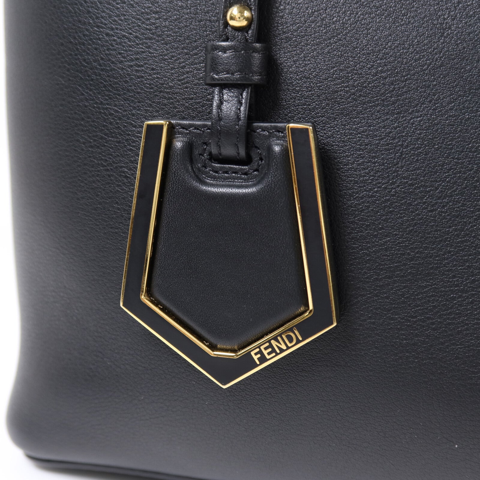 FENDI 【激減優惠】牛皮皮革2 Jours金扣手挽肩背兩用袋