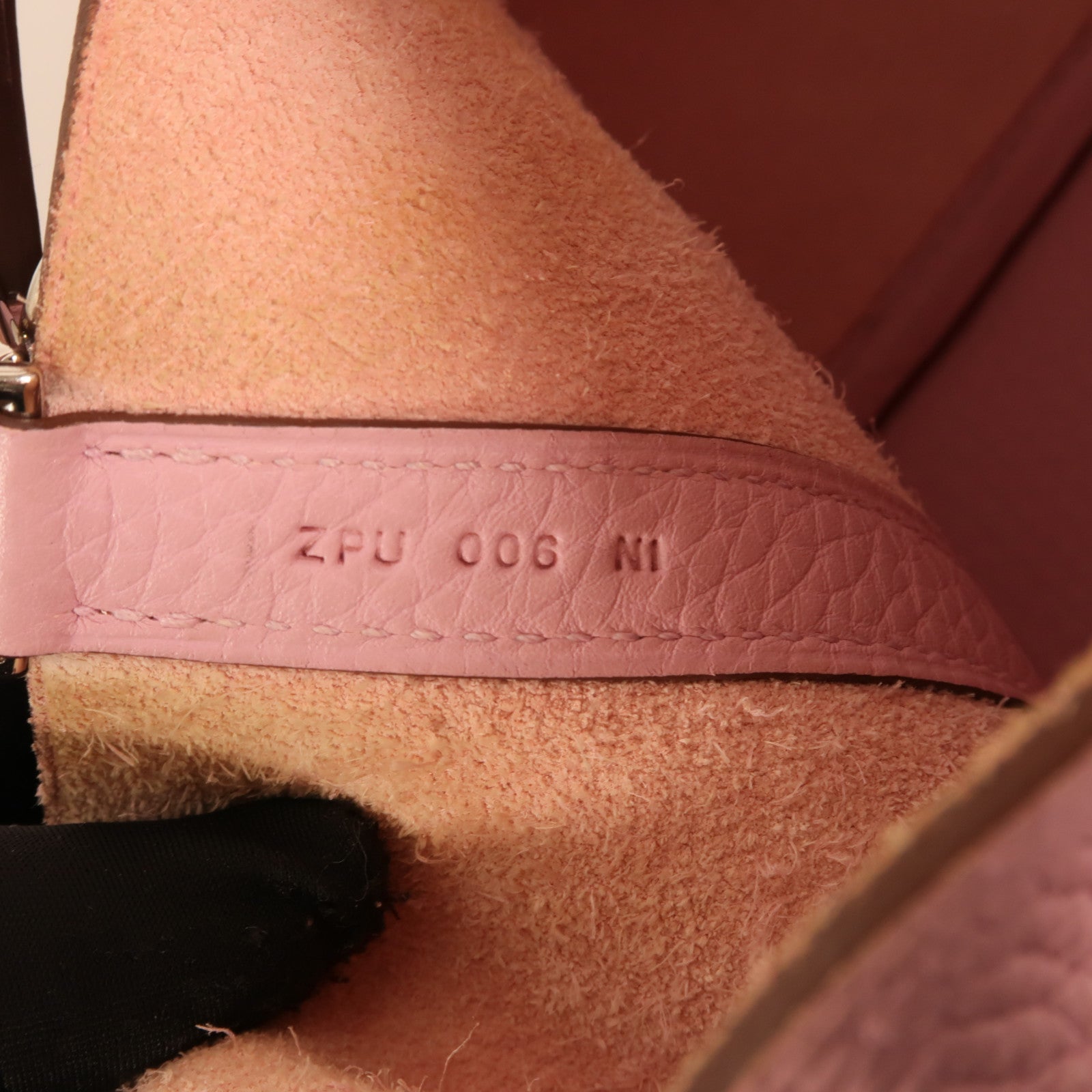 HERMES Clemence皮革Picotin PM銀扣手挽袋Mauve Sylvestre