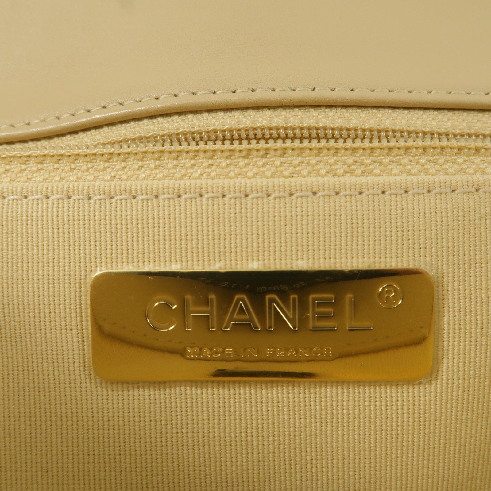 CHANEL 羊皮皮革C19 Small鏈帶手挽肩背兩用袋