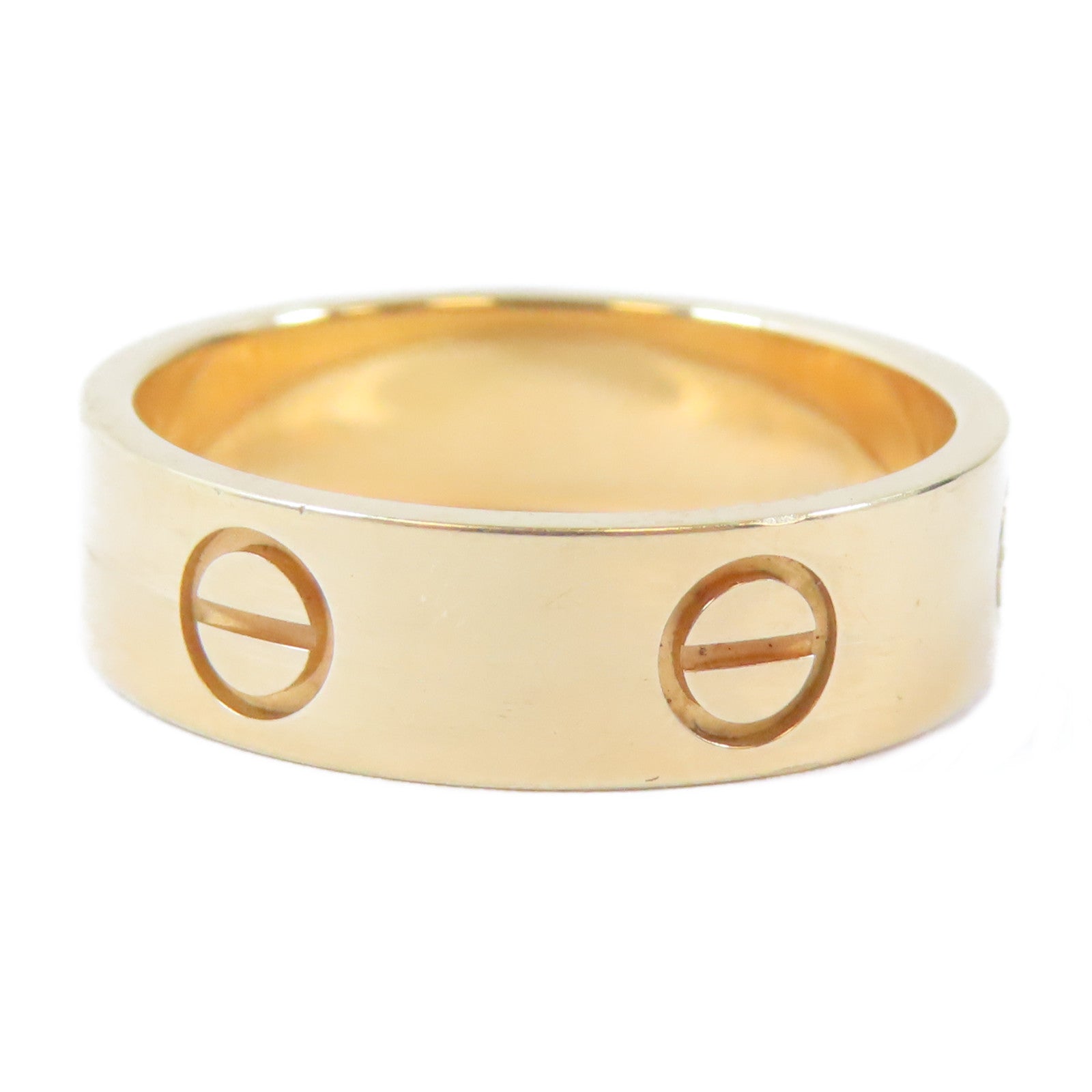 CARTIER 18K玫瑰金Love Ring戒指Cartier#55/US#7