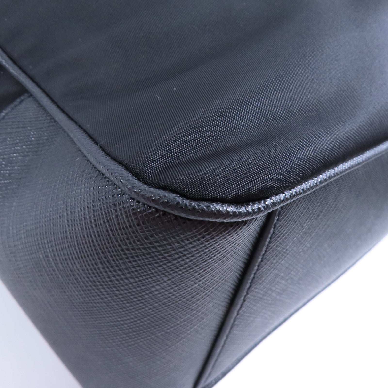 PRADA SHW 2 Way Shoulder Bag Nylon Black