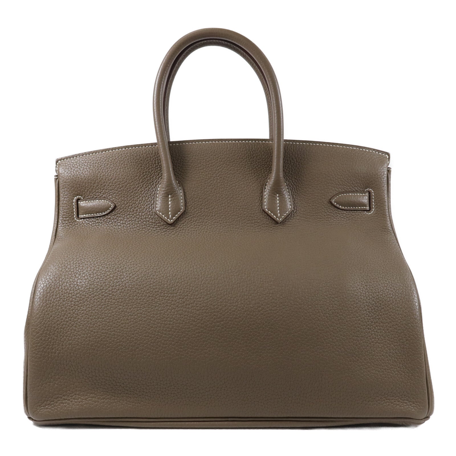 HERMES Clemence皮革Birkin 35手挽袋Etope