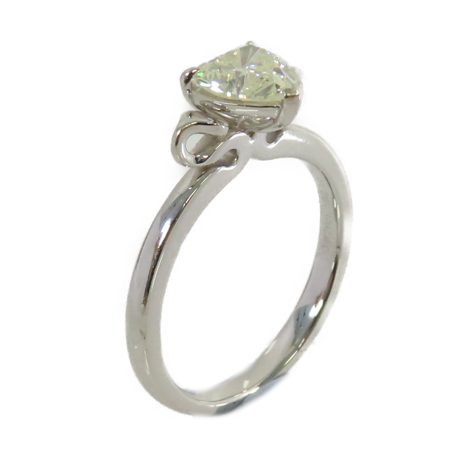 JEWELRY **【激減優惠】18K白金/0.826ct鑽石Diamond Ring戒指US#6