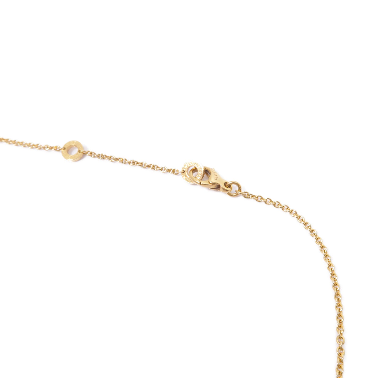 BVLGARI 18K玫瑰金/陶瓷B-zero1 Necklace項鍊