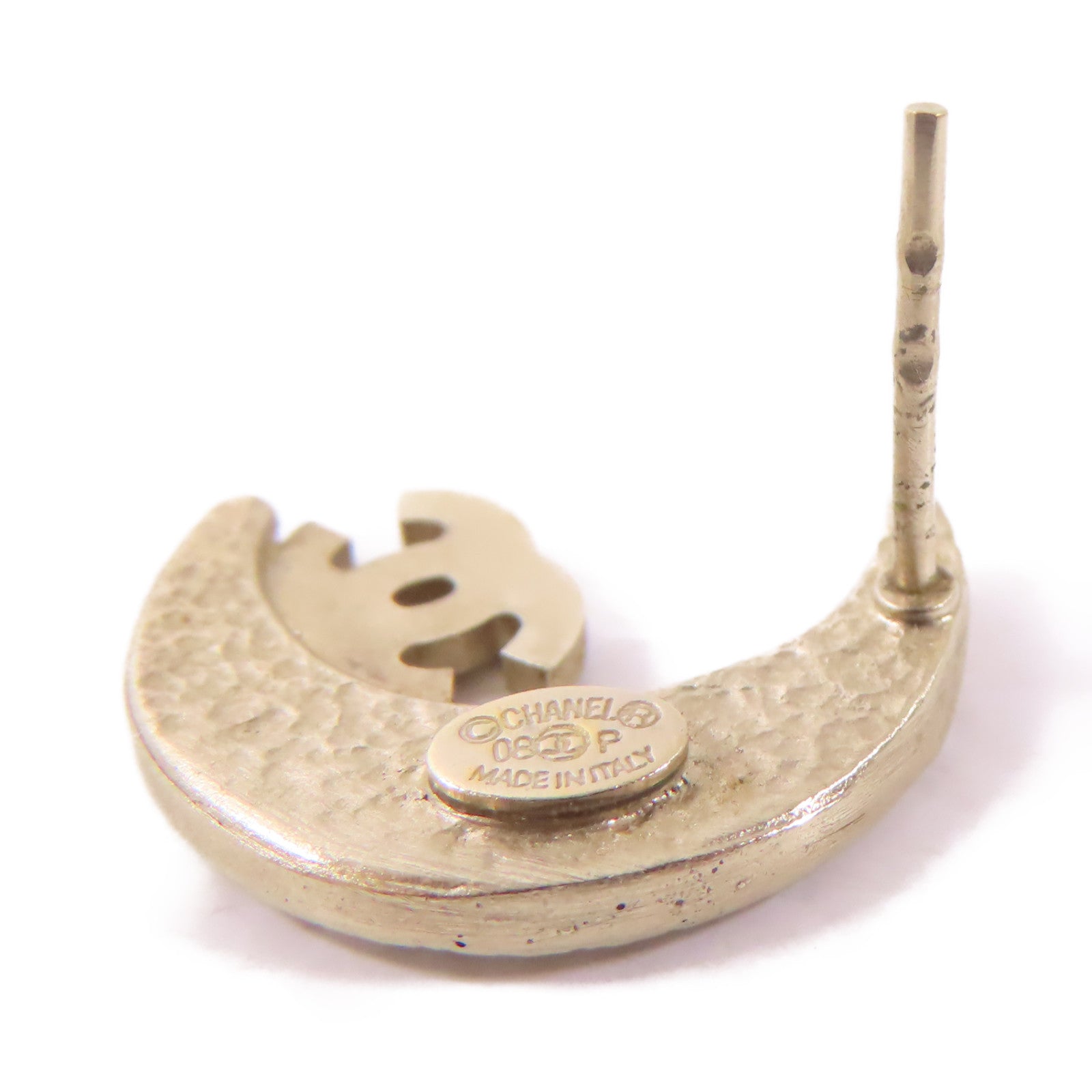 CHANEL 金屬Earrings耳環金色/白色/黑色