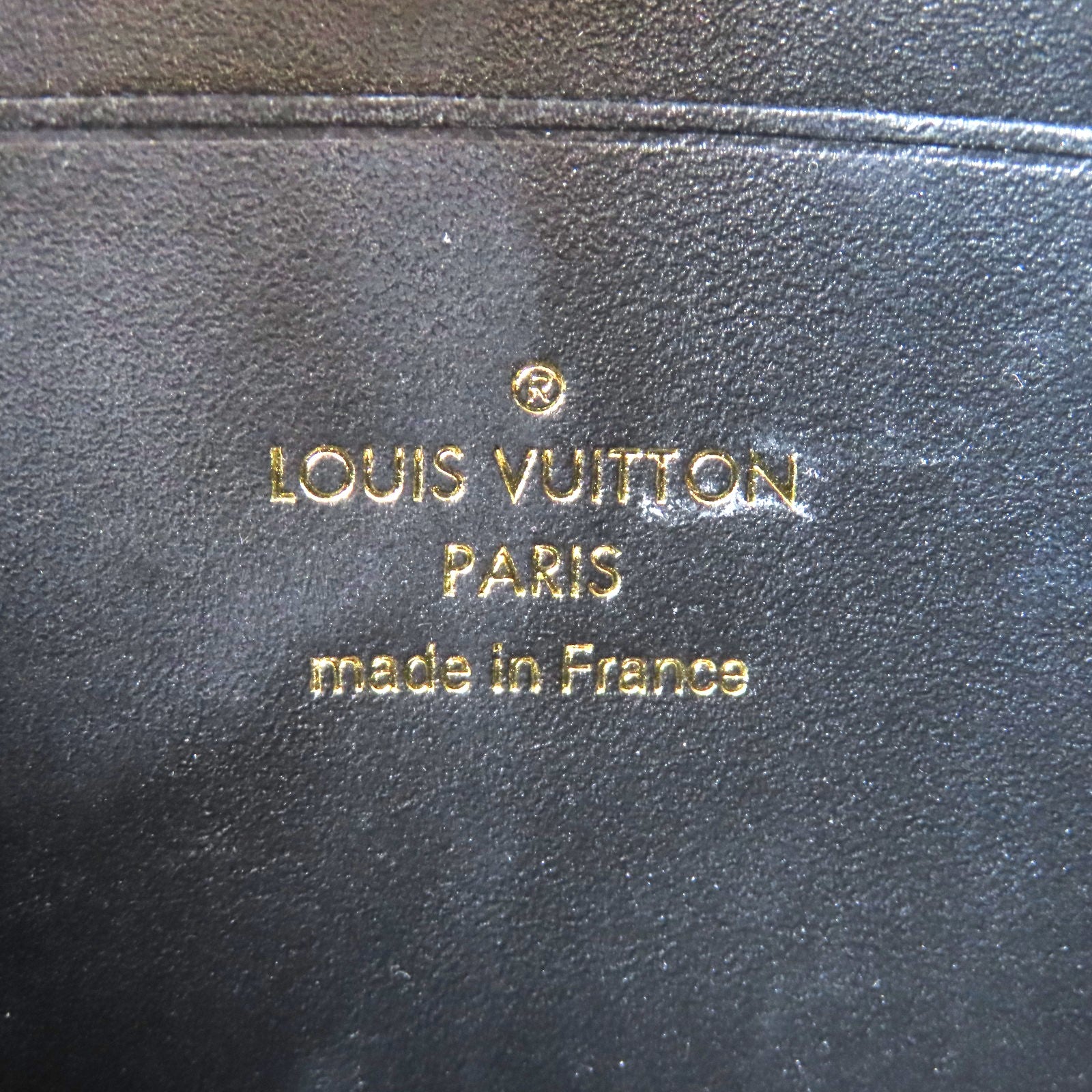 LOUIS VUITTON Monogram/Monogram Reverse Dauphine Chain Wallet金扣鍊帶肩背袋啡色