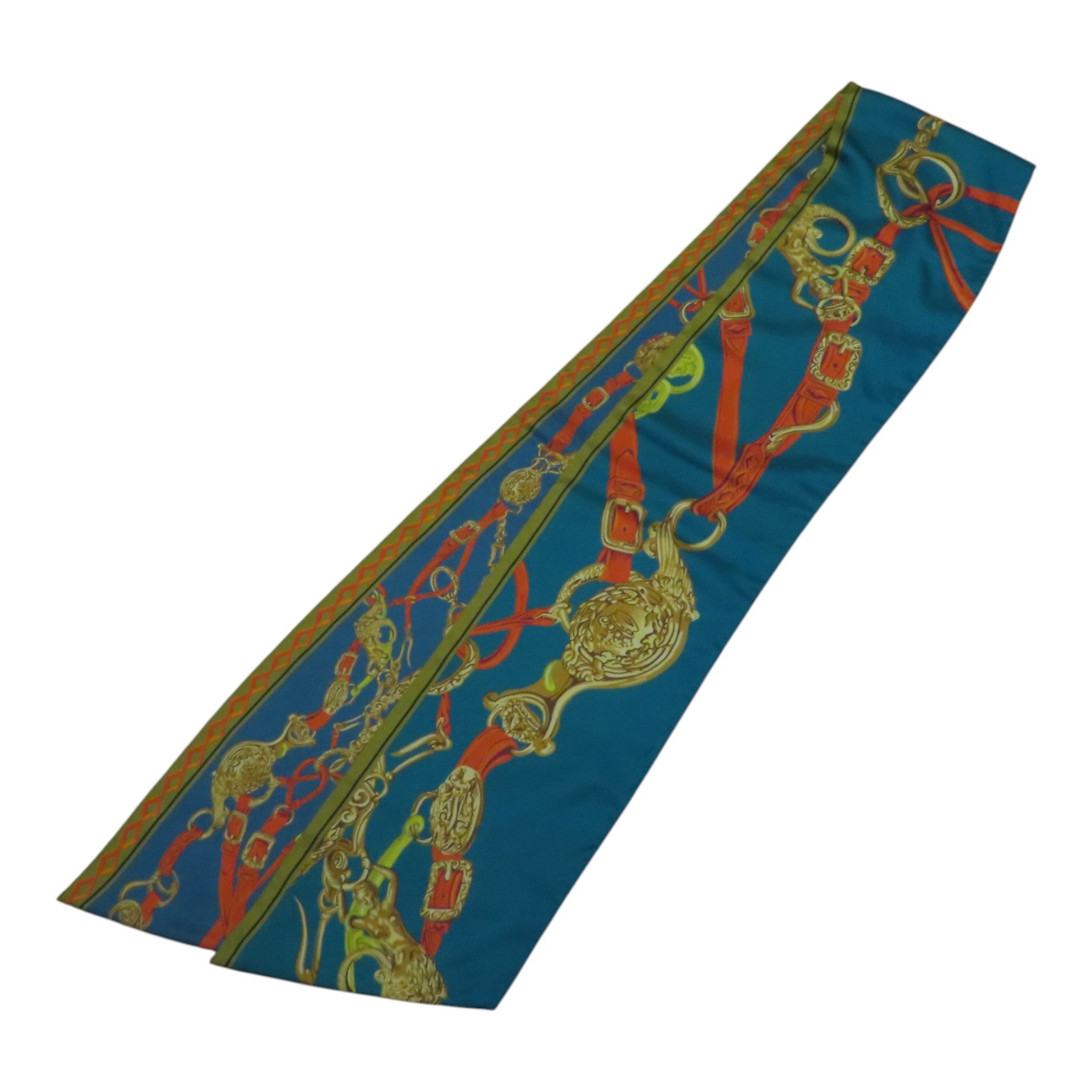 HERMES 【激減優惠】絲質TMaxi Twilly Scarf絲巾