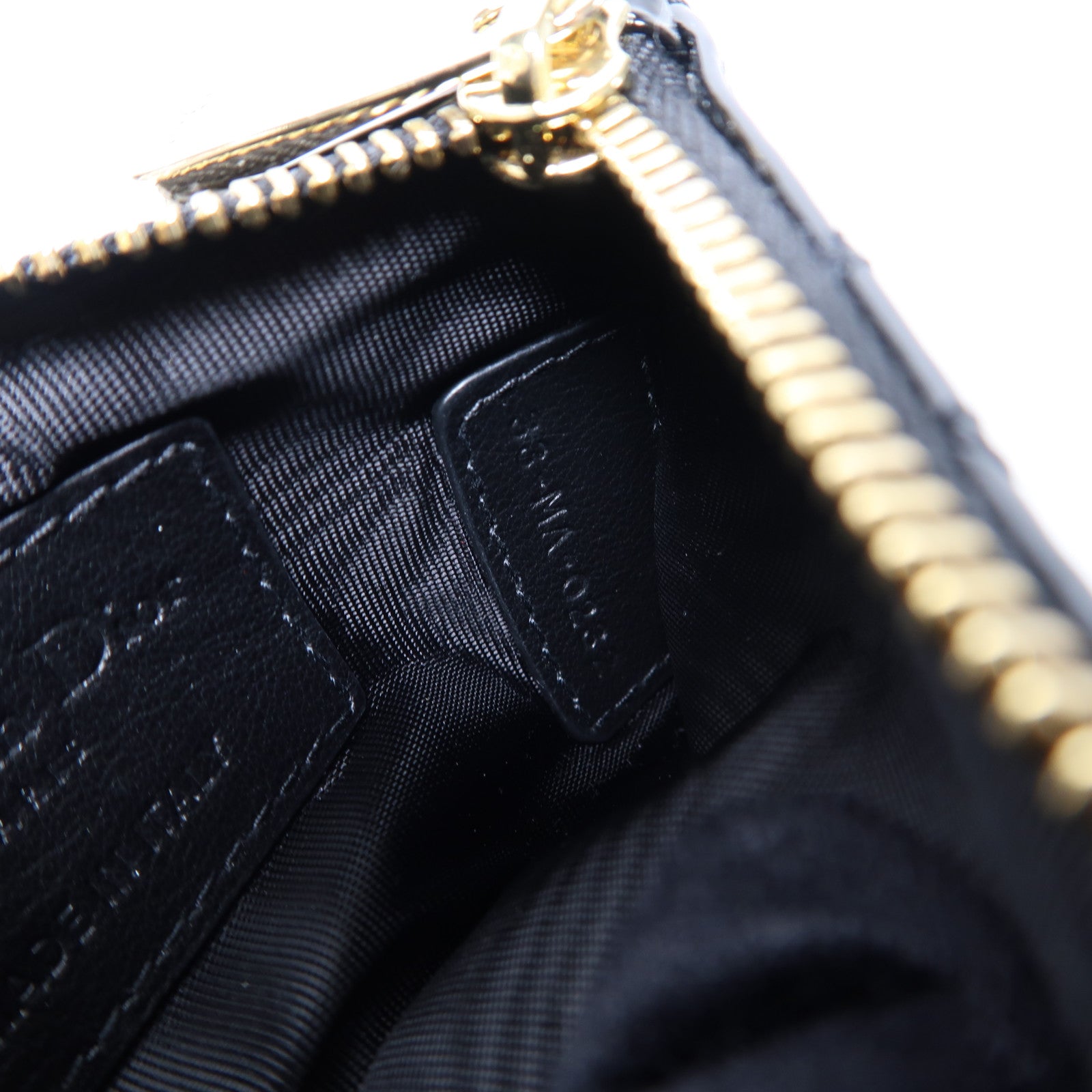 Dior 漆皮皮革Lady Dior Key Case金扣鎖匙包黑色