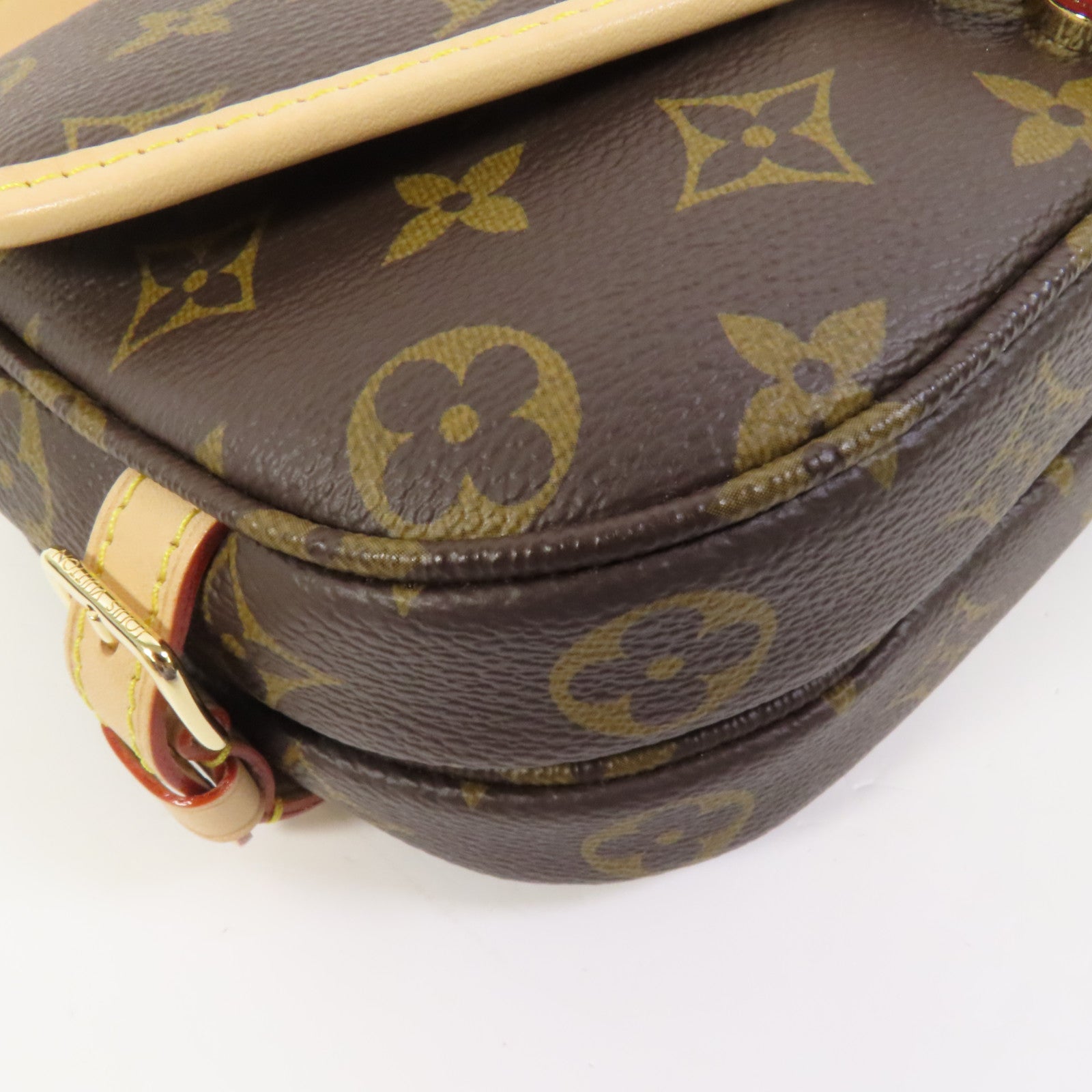 LOUIS VUITTON Monogram Saumur BB金扣手挽肩背兩用袋