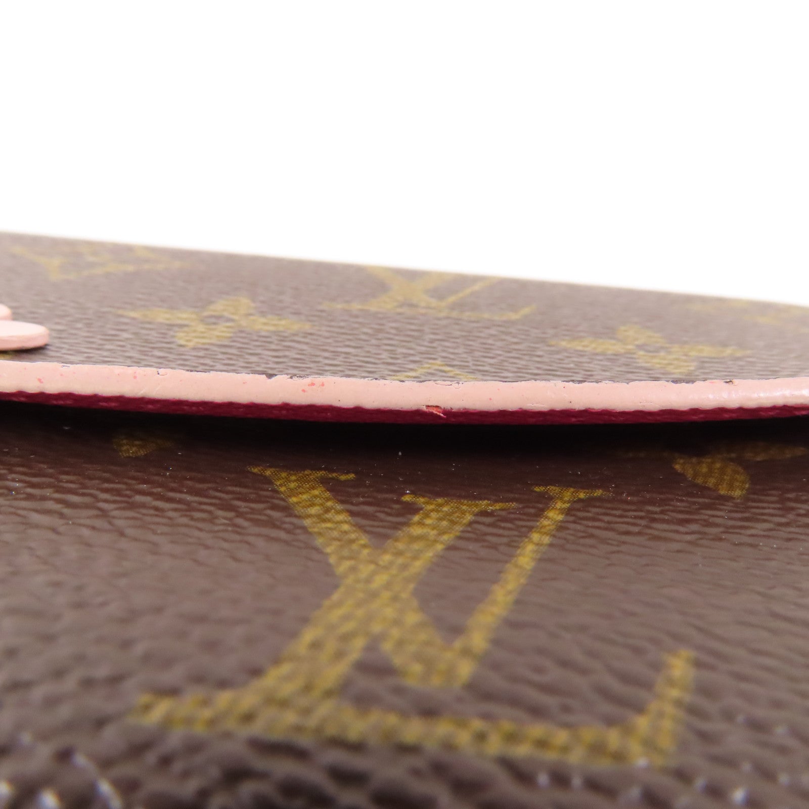 LOUIS VUITTON Monogram Emilie Wallet金扣長錢包