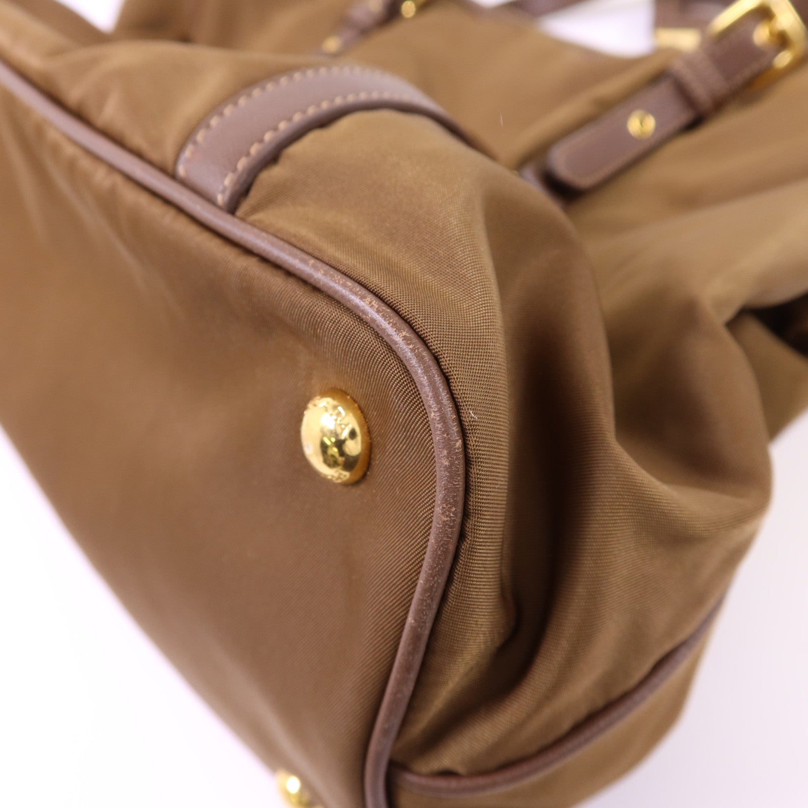 PRADA 尼龍Tote Bag金扣手挽袋