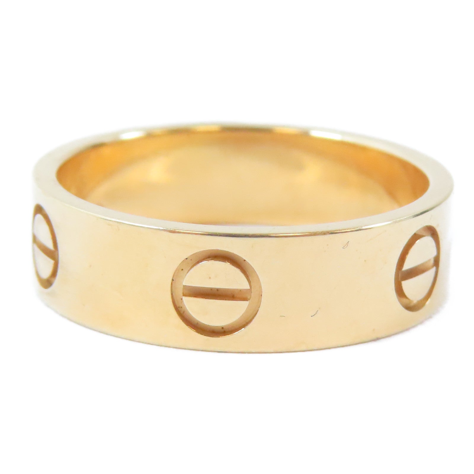 CARTIER 18K玫瑰金Love Ring戒指Cartier#55/US#7