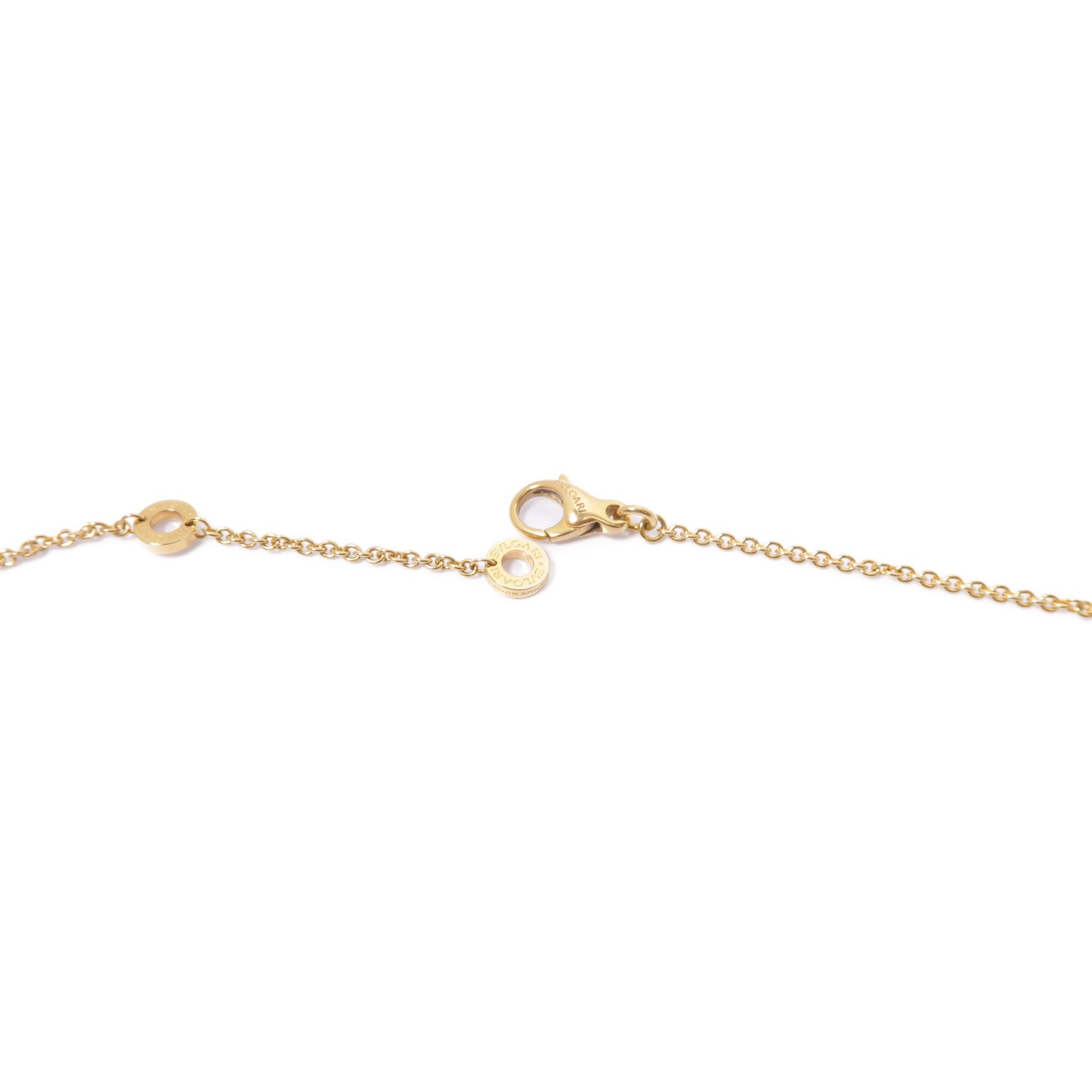 BVLGARI 18K玫瑰金/陶瓷B-zero1 Necklace項鍊