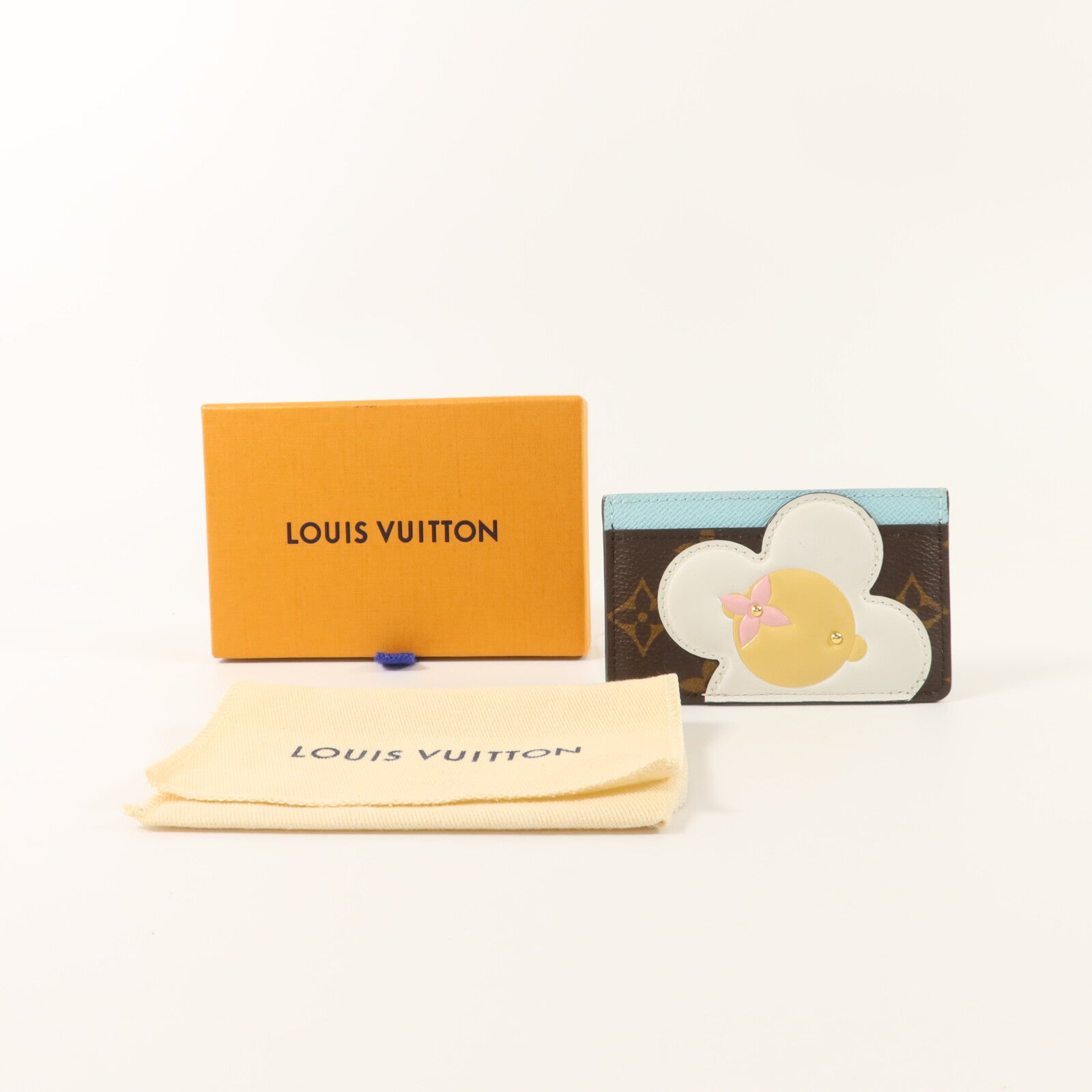 LOUIS VUITTON Monogram Vivienne Card Case卡片套