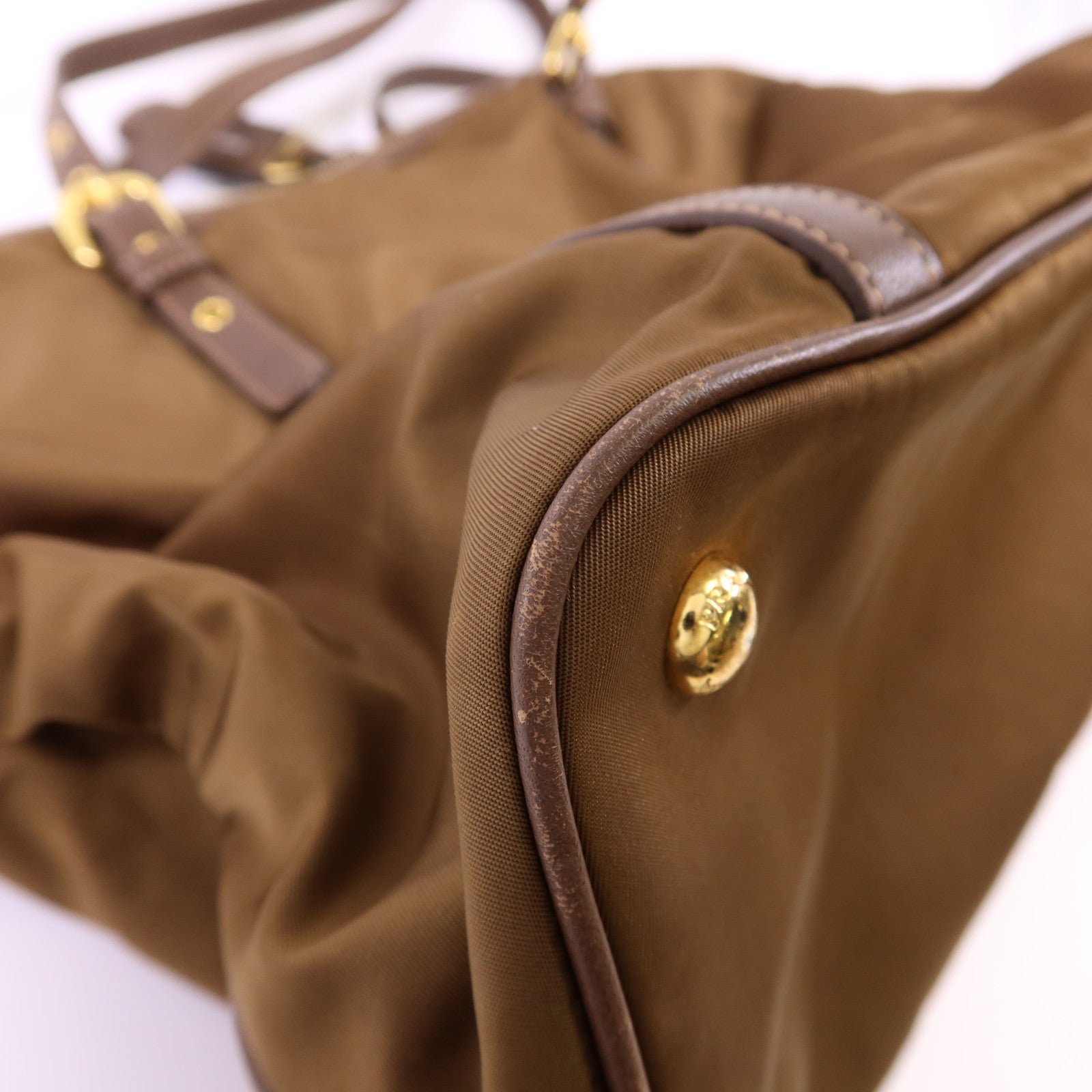 PRADA 尼龍Tote Bag金扣手挽袋