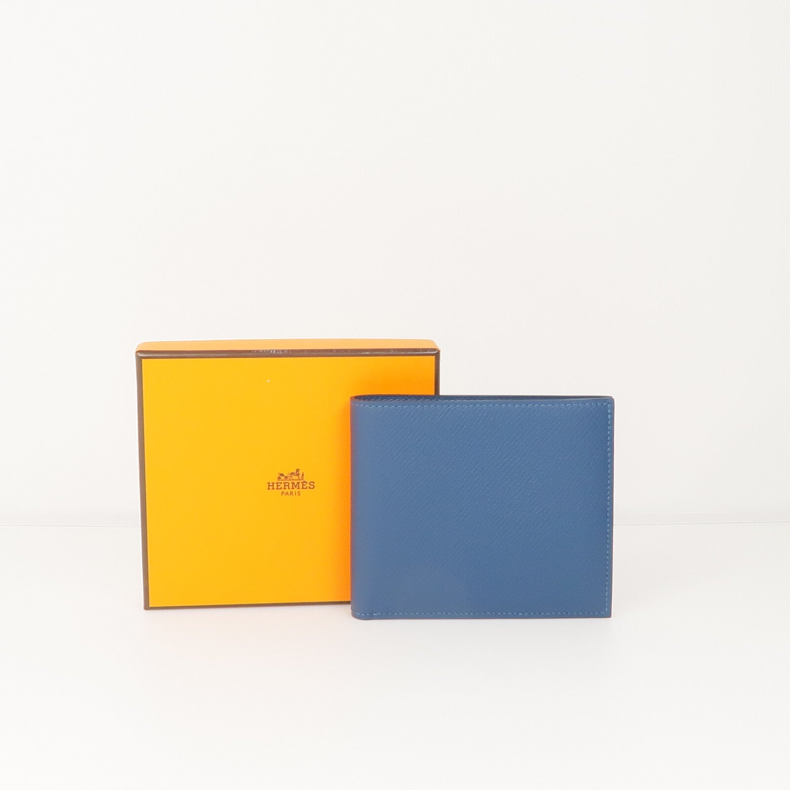 HERMES Epsom皮革MC2 Copernic Wallet錢包Colvert