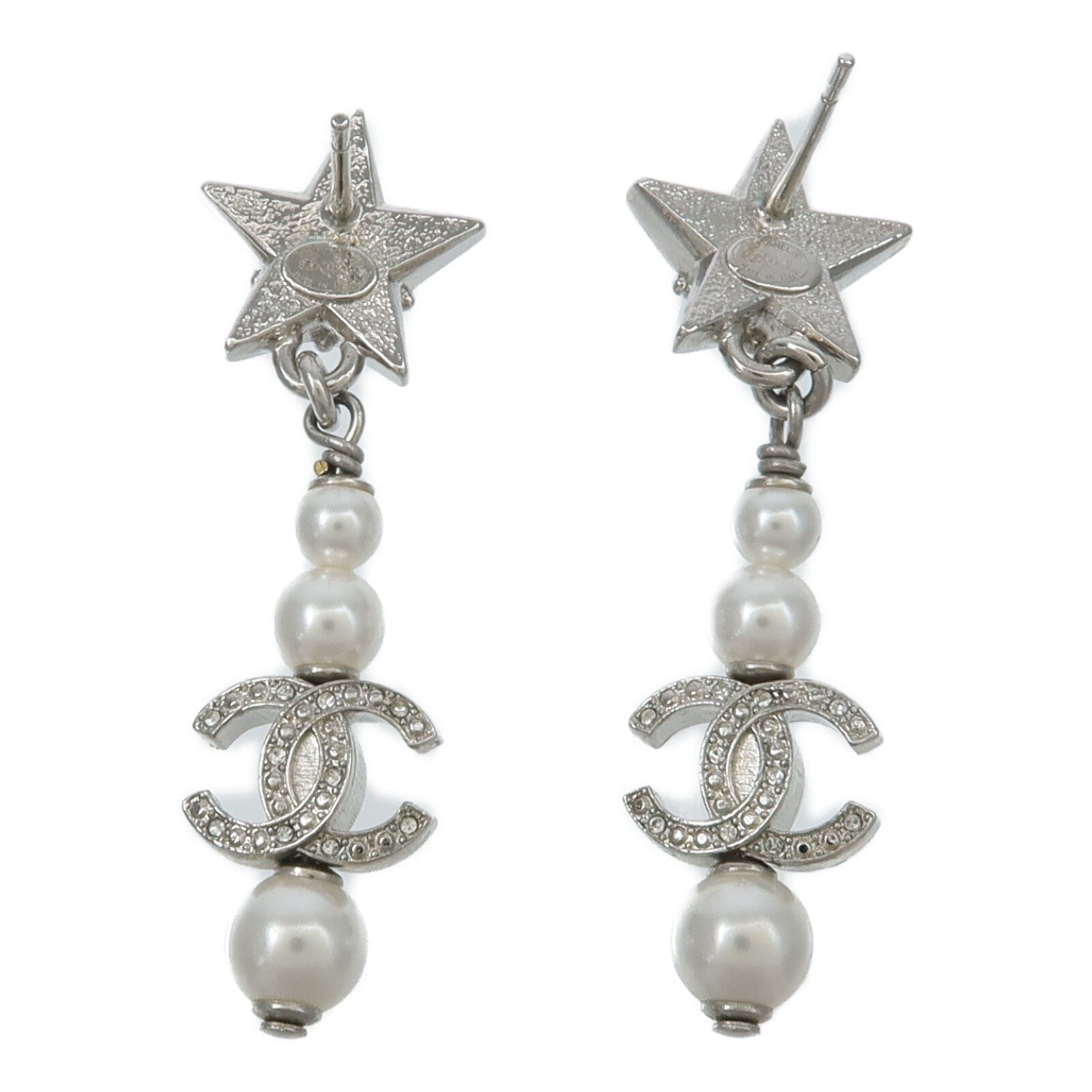 CHANEL PVC/金屬Earrings耳環