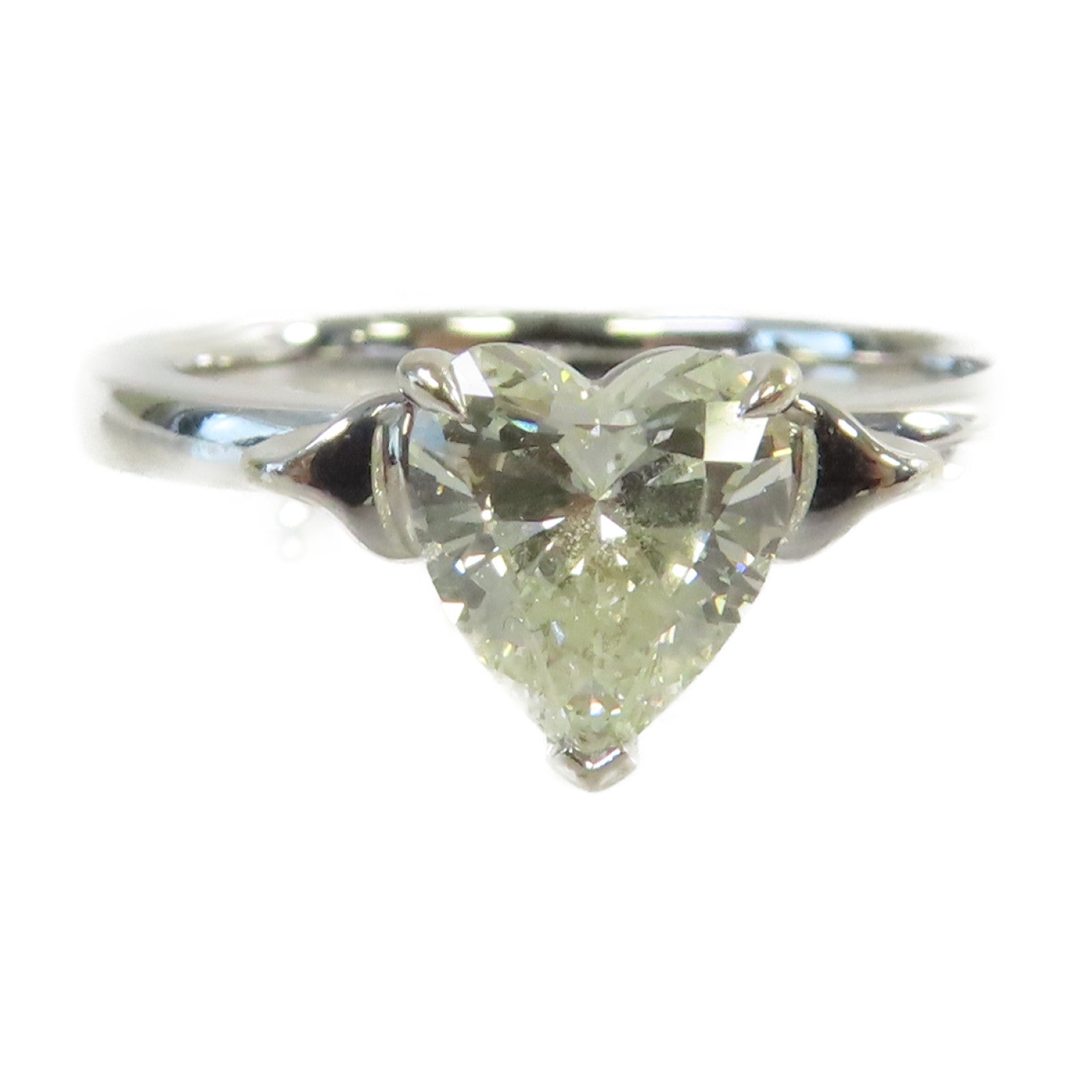 JEWELRY **【激減優惠】18K白金/0.826ct鑽石Diamond Ring戒指US#6