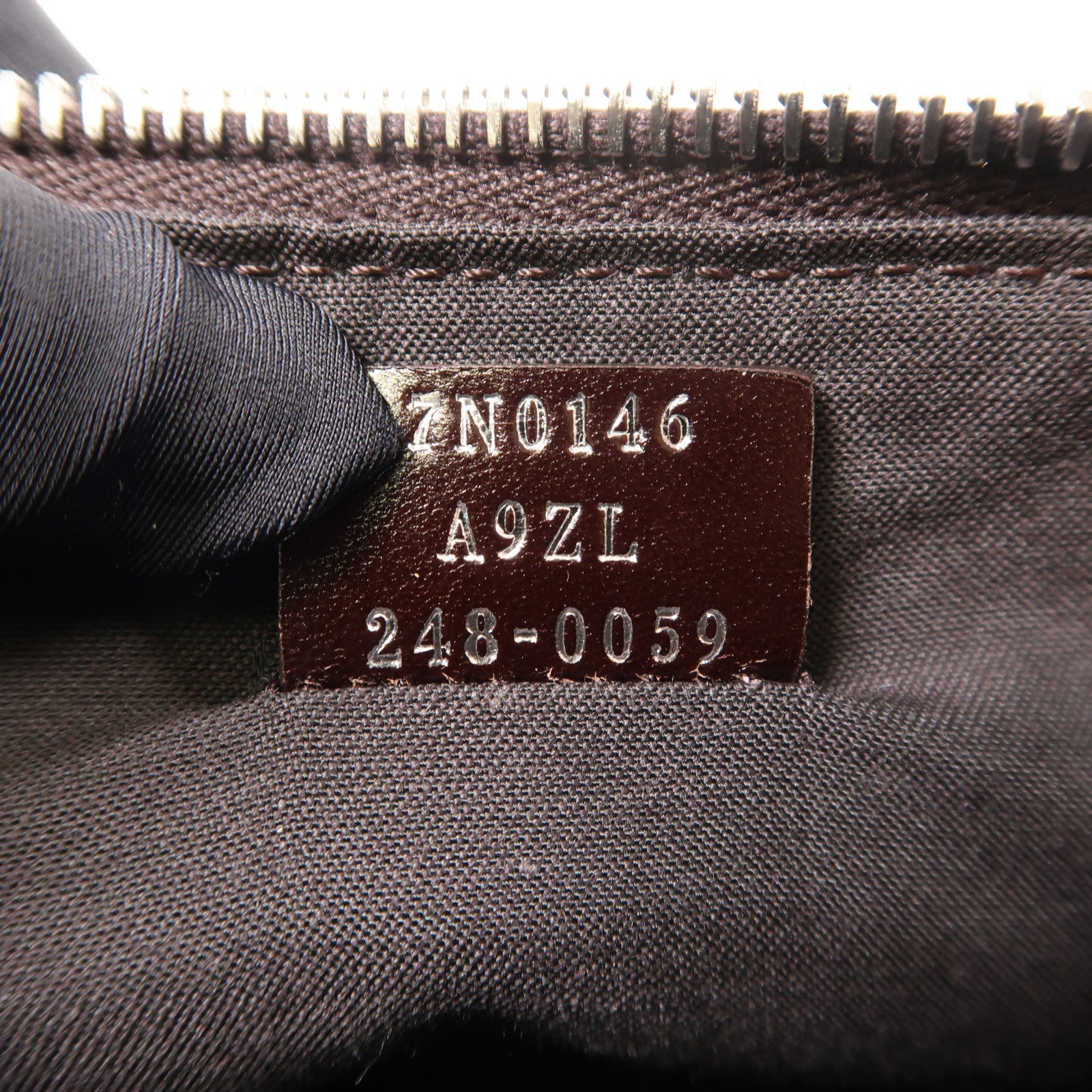 FENDI SHW Shoulder Bag 7N0146 Canvas Brown