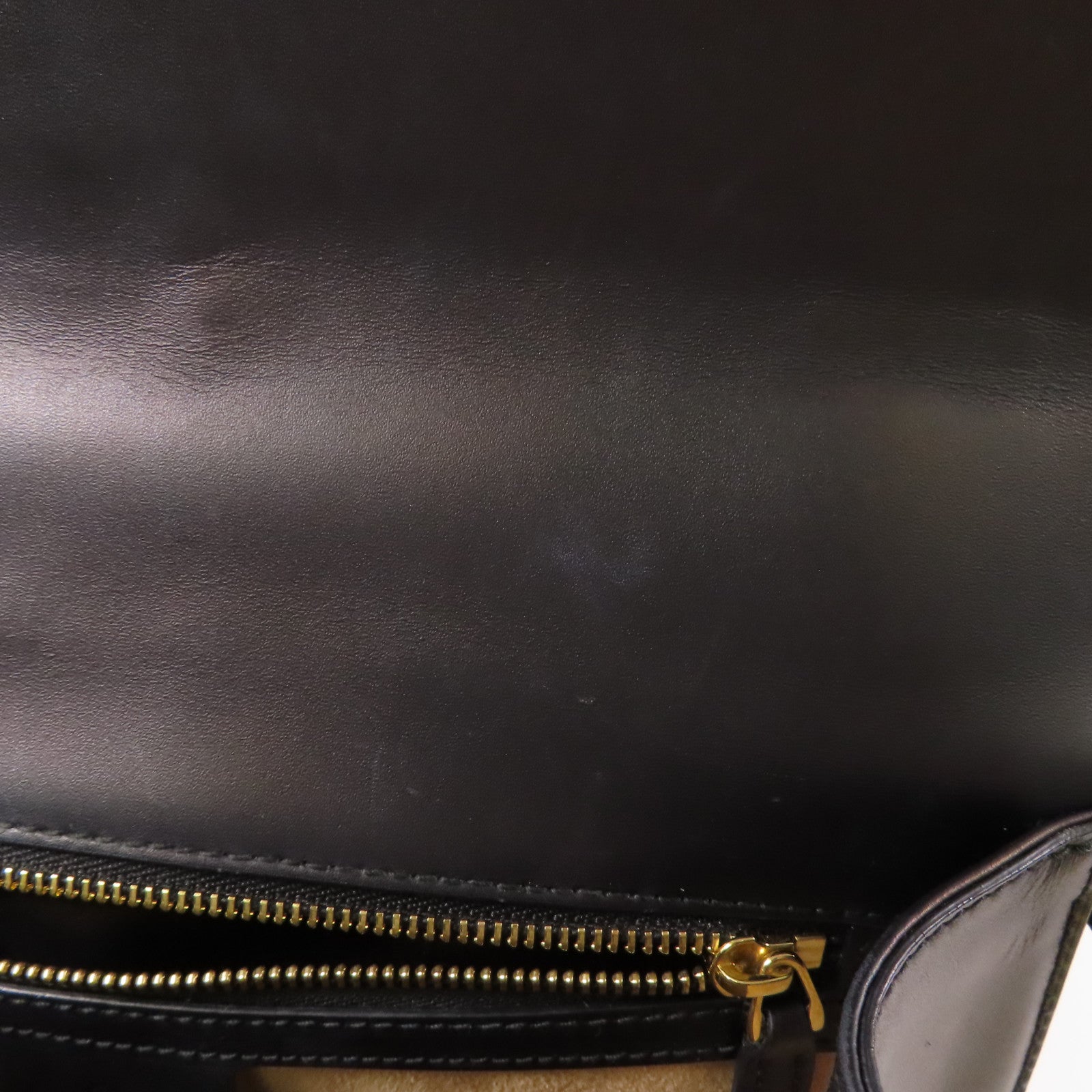 GUCCI GG GHW 2 Way Bag 421882 Leather Black