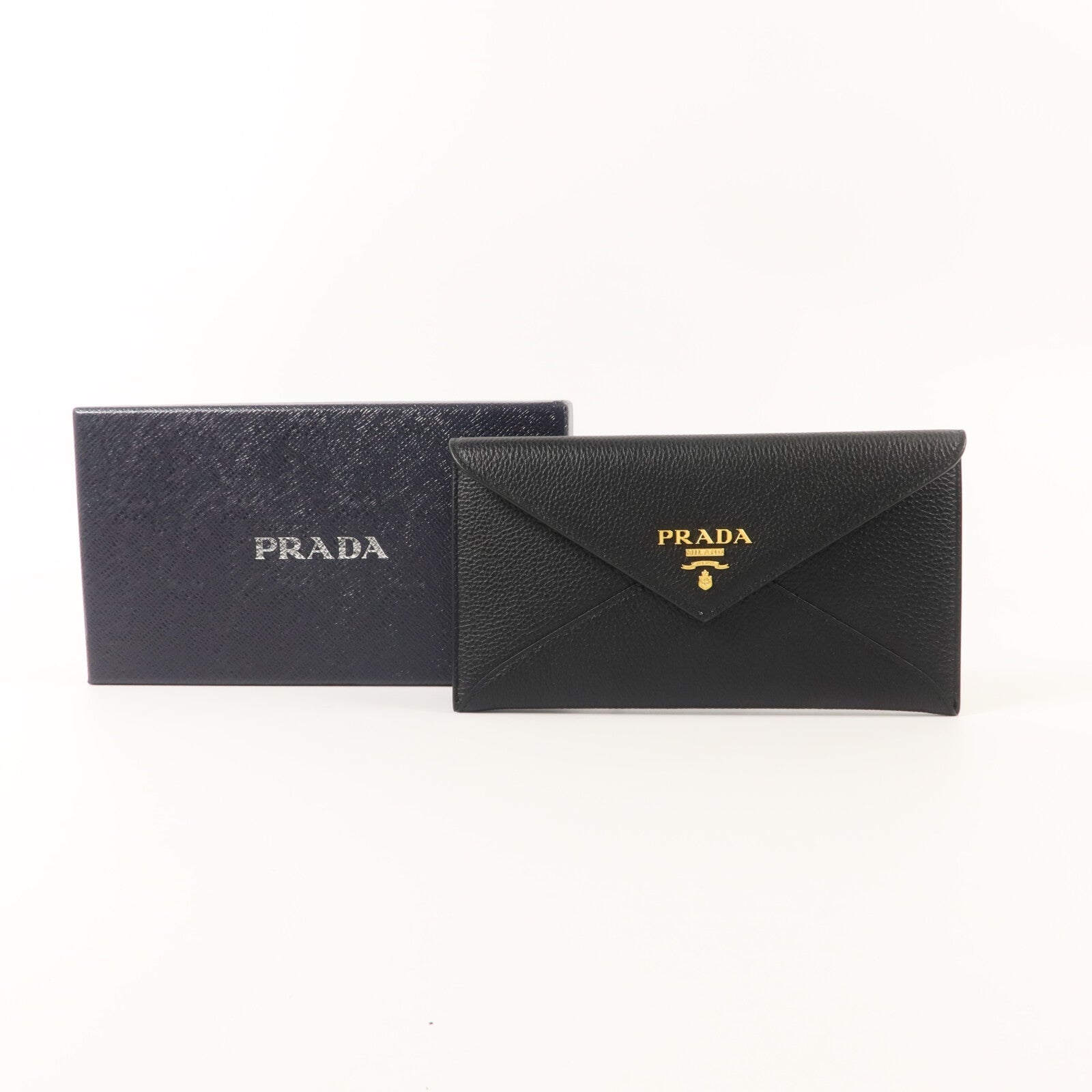 PRADA 牛皮皮革Pouch Wallet長錢包