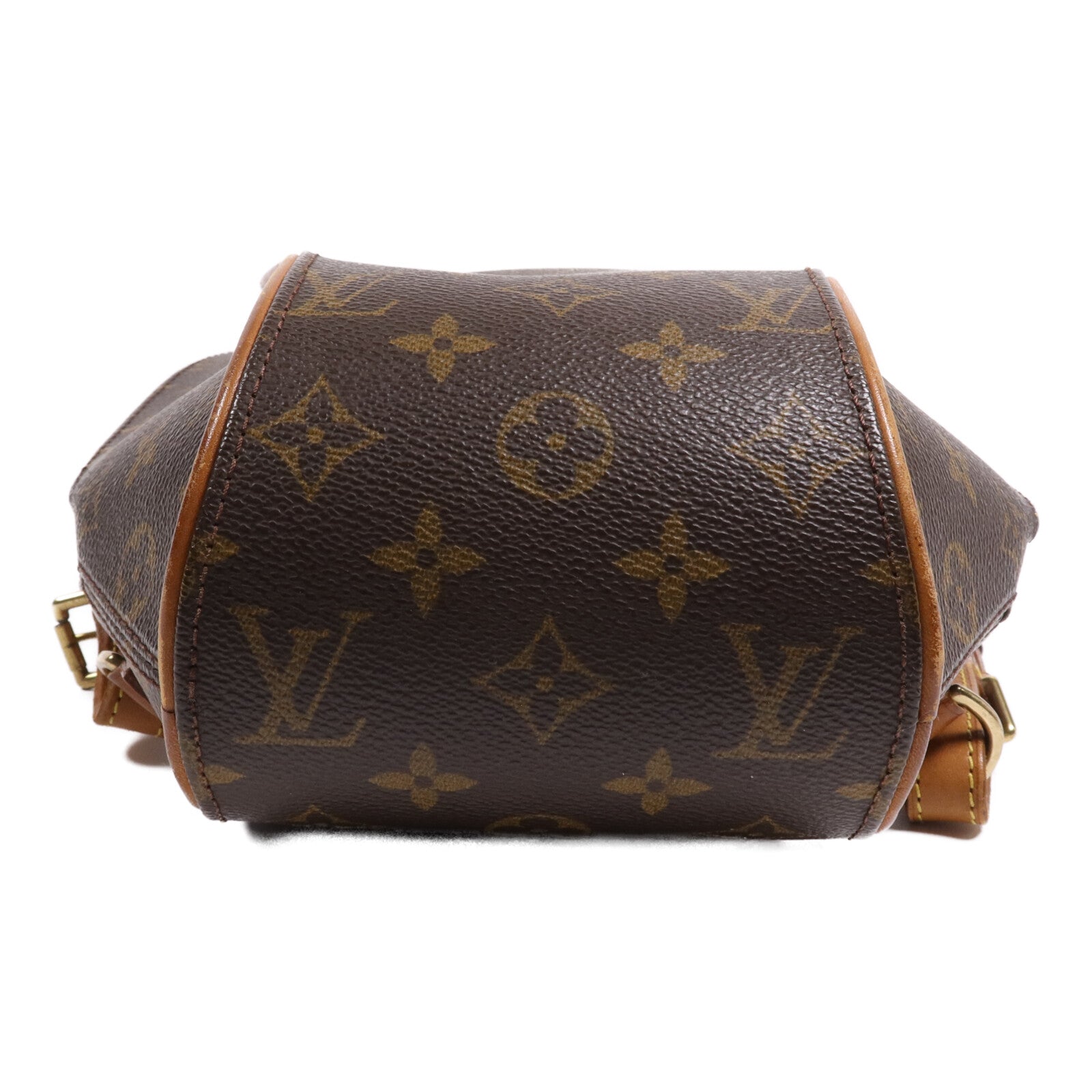 LOUIS VUITTON Monogram Ellipse Sac A Dos Backpack金扣背包棕色