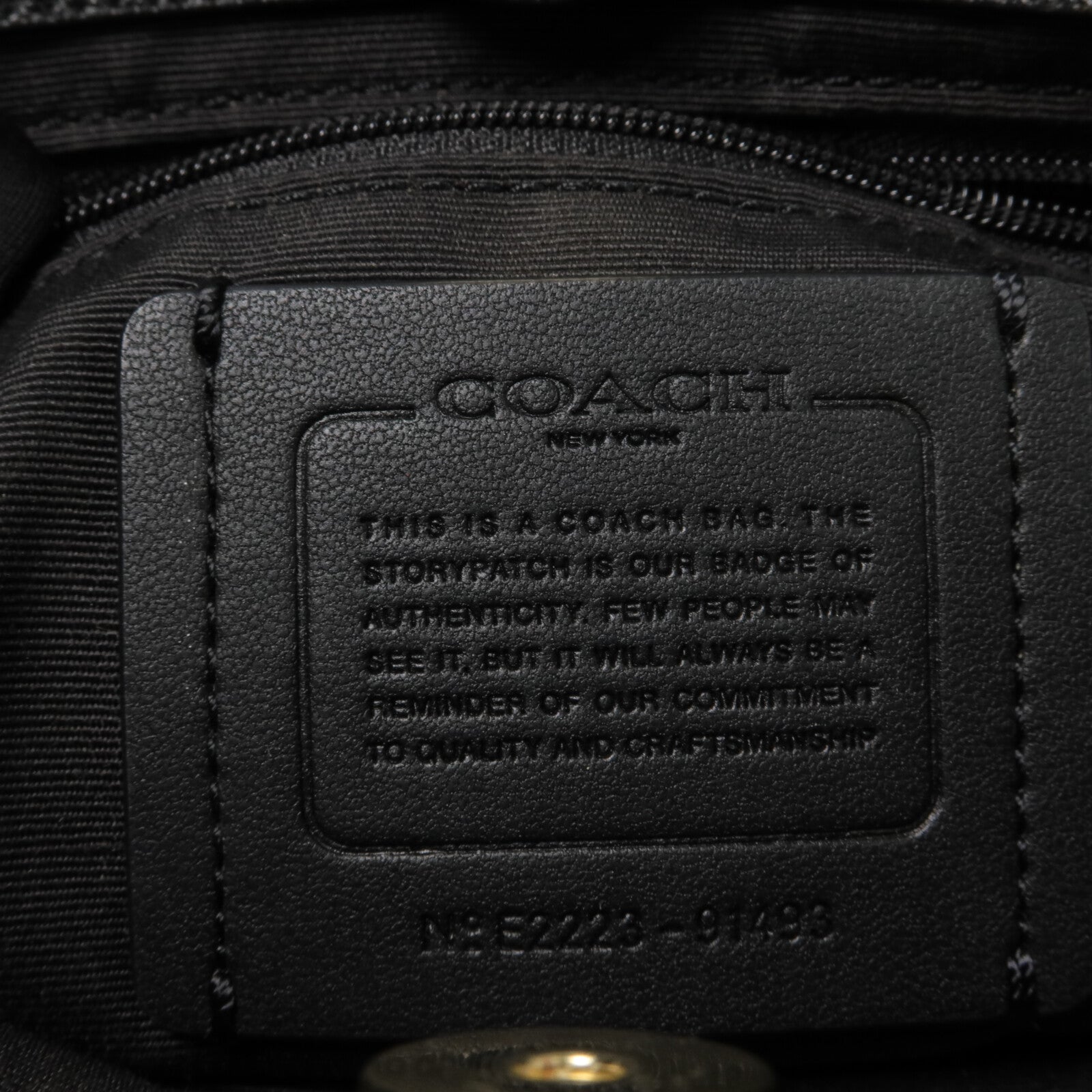 COACH 牛皮皮革Lillie Carryall Large手挽肩背兩用袋