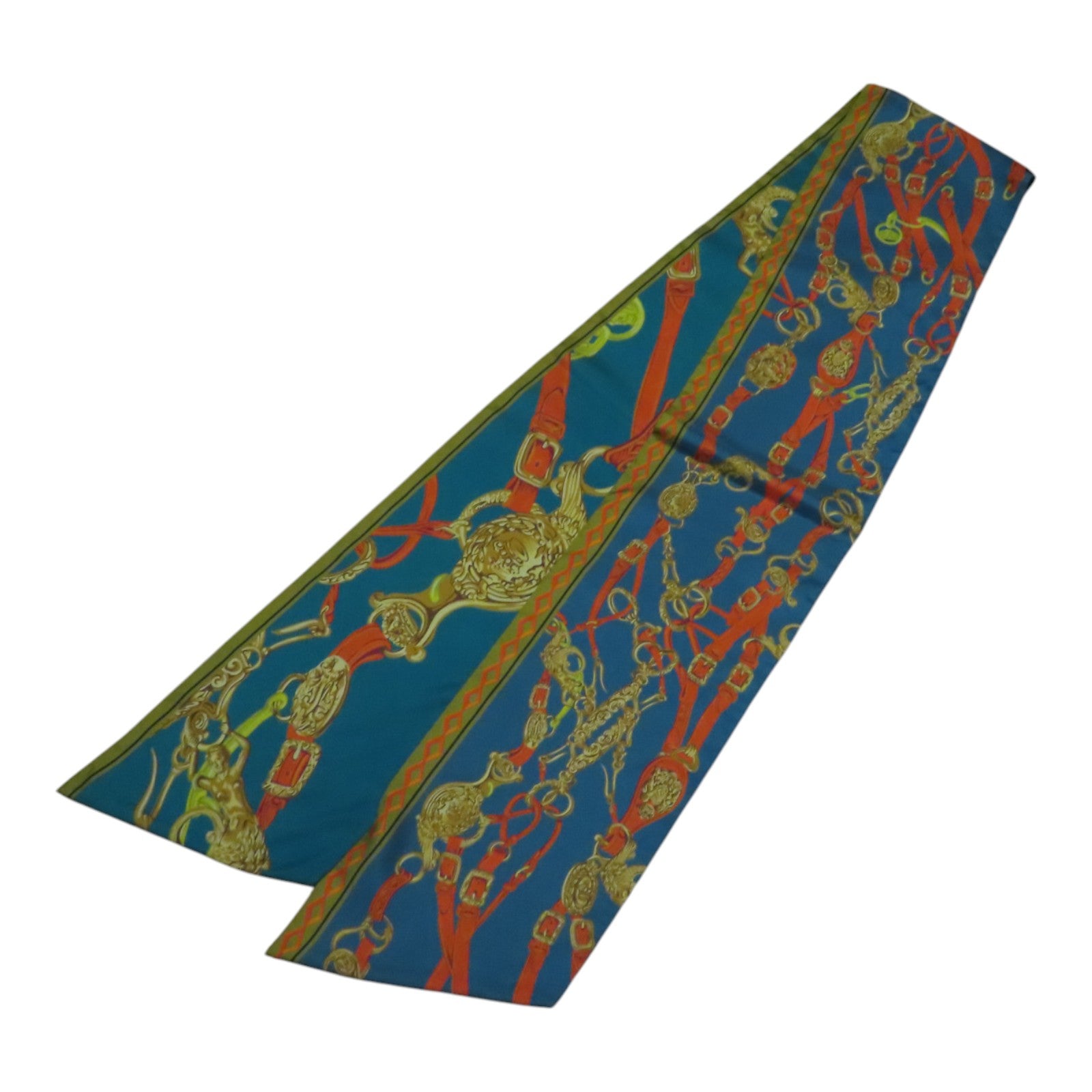 HERMES 絲質TMaxi Twilly Scarf絲巾