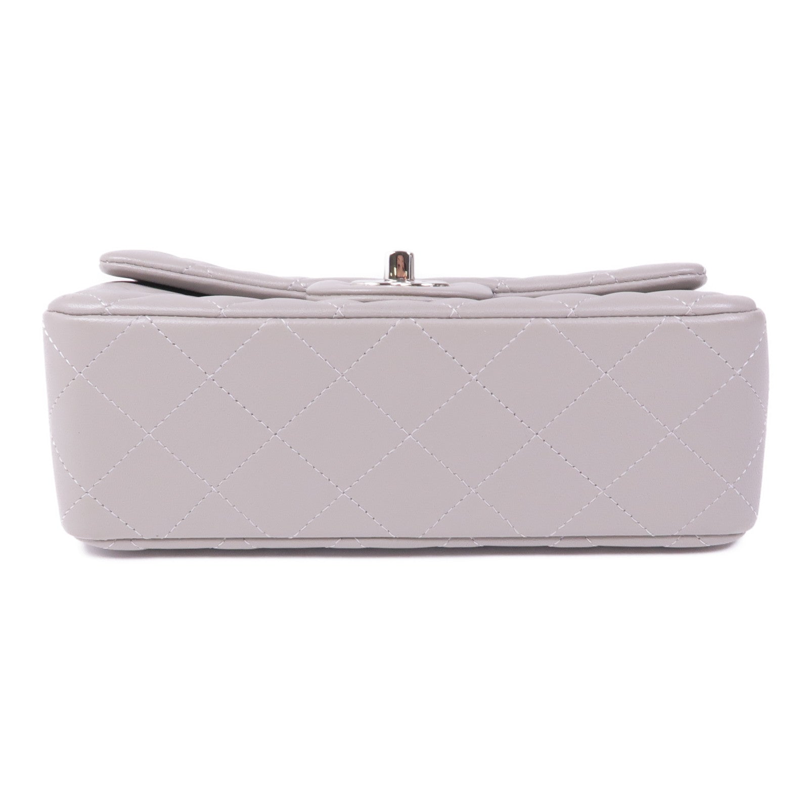 CHANEL 羊皮皮革Classic 20銀扣鏈帶肩背袋
