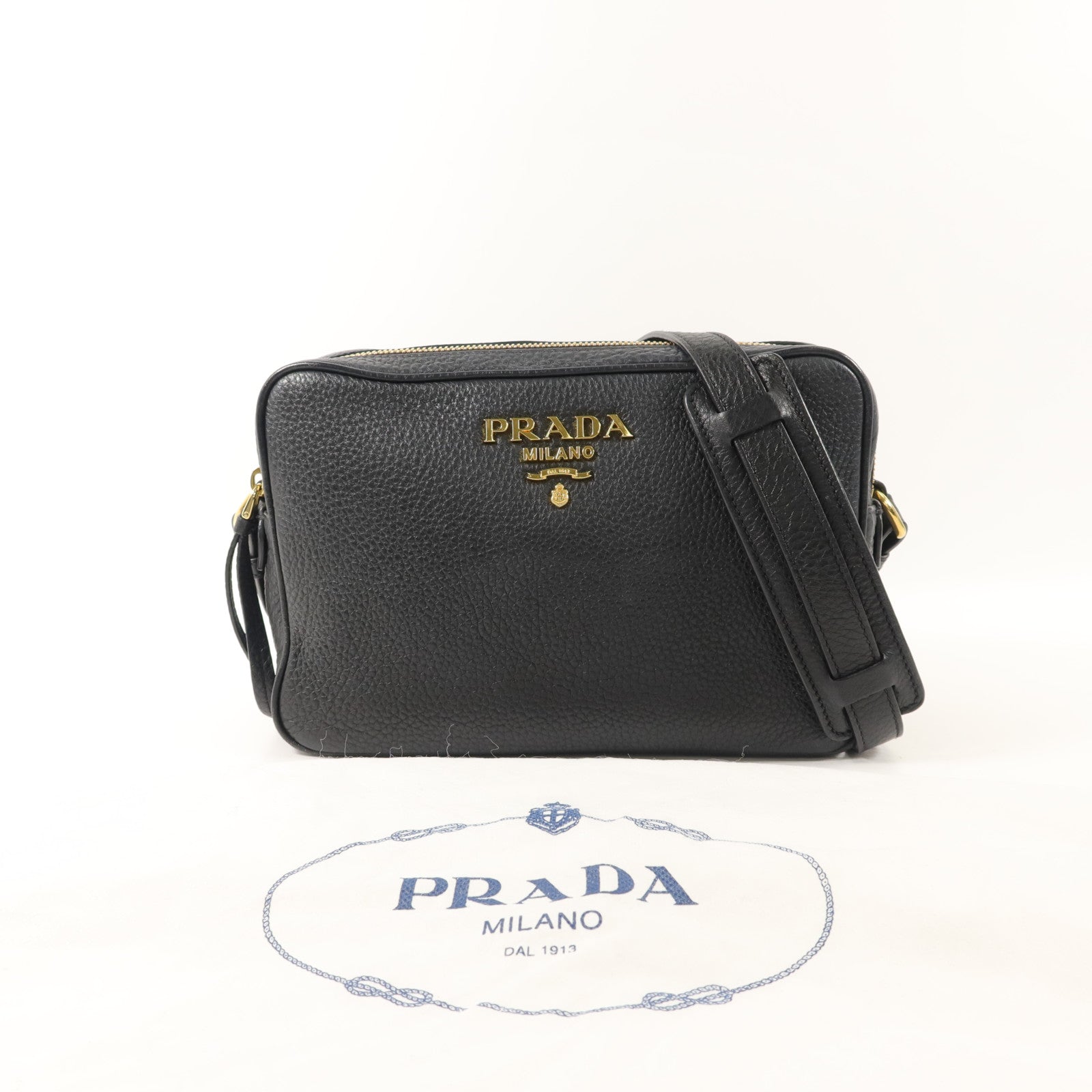 PRADA 牛皮皮革Shoulder Bag肩背袋